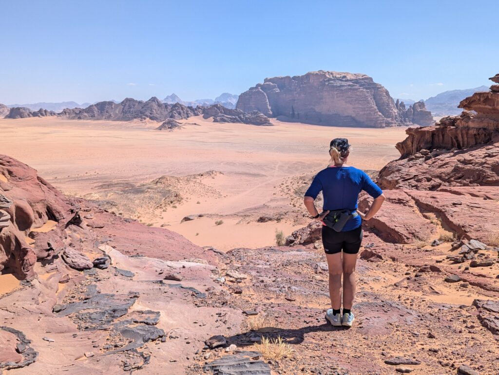 Mindful Hiking in the Wadi Rum Desert - Jabal Kharazah to Al-Shakriya - Section 802 Jordan Trail