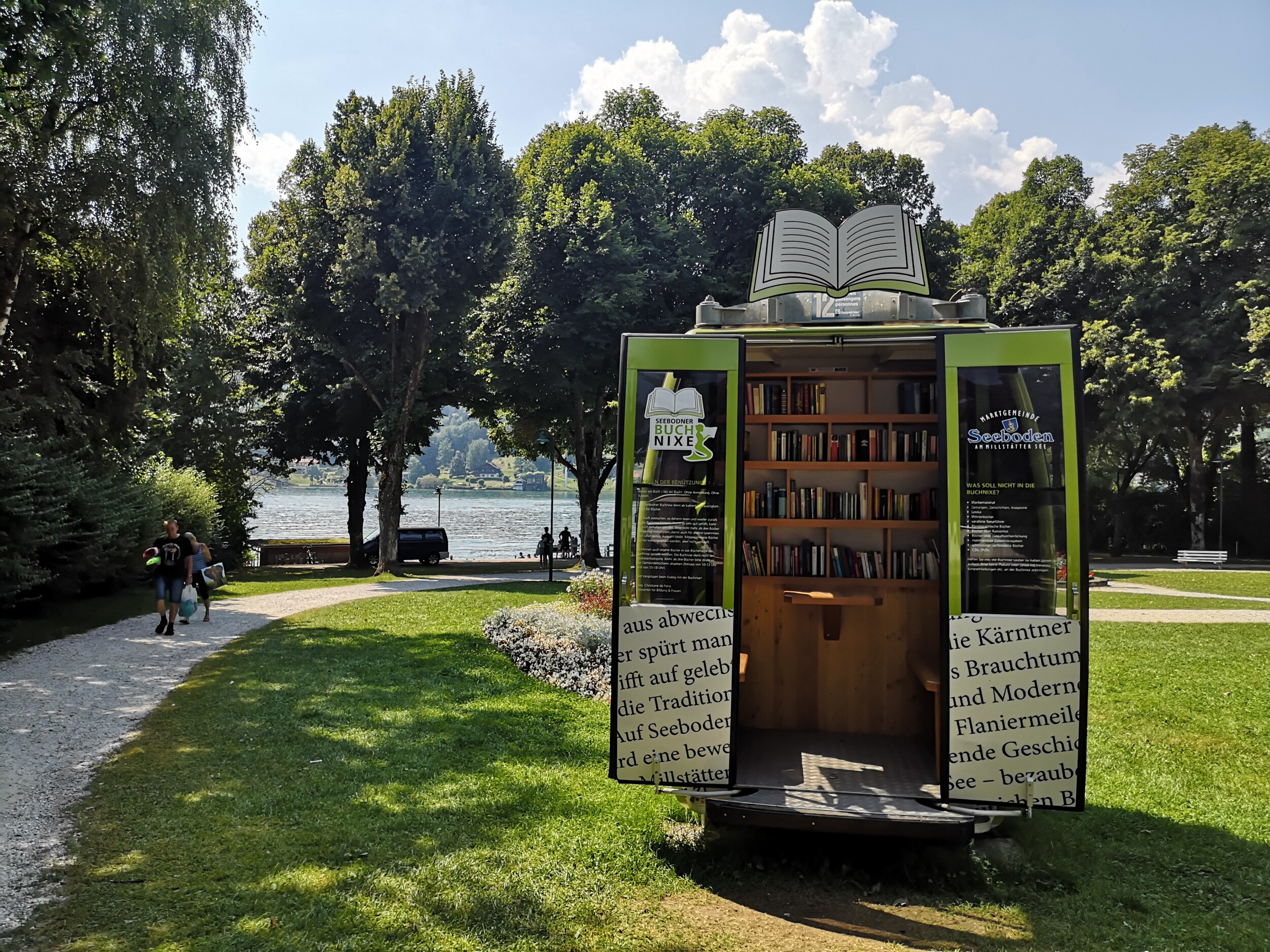Leuke stadsbibliotheek bij Millstatter See - Oostenrijk