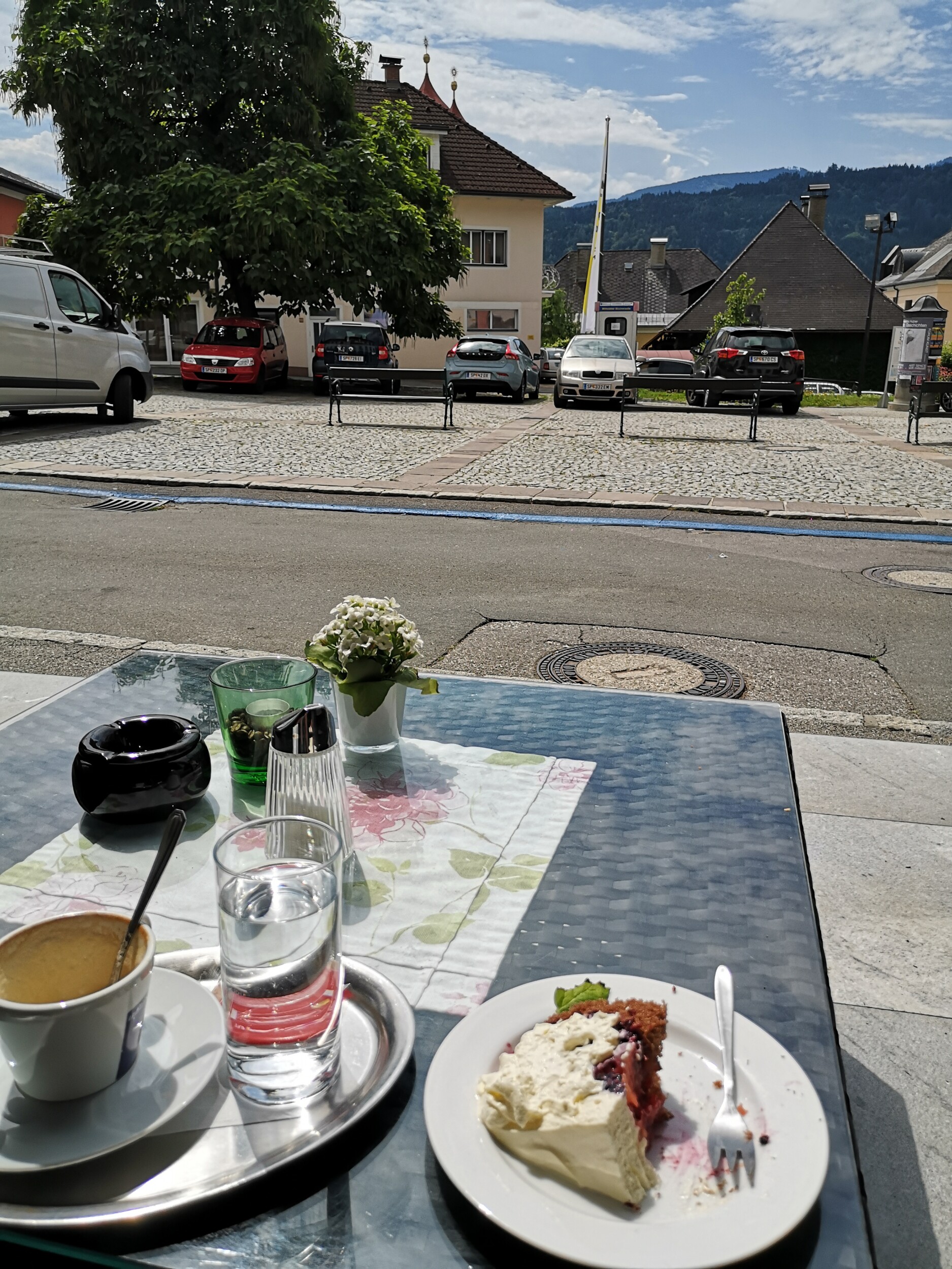 Kaffee mit Torte - Millstatter See - Oostenrijk
