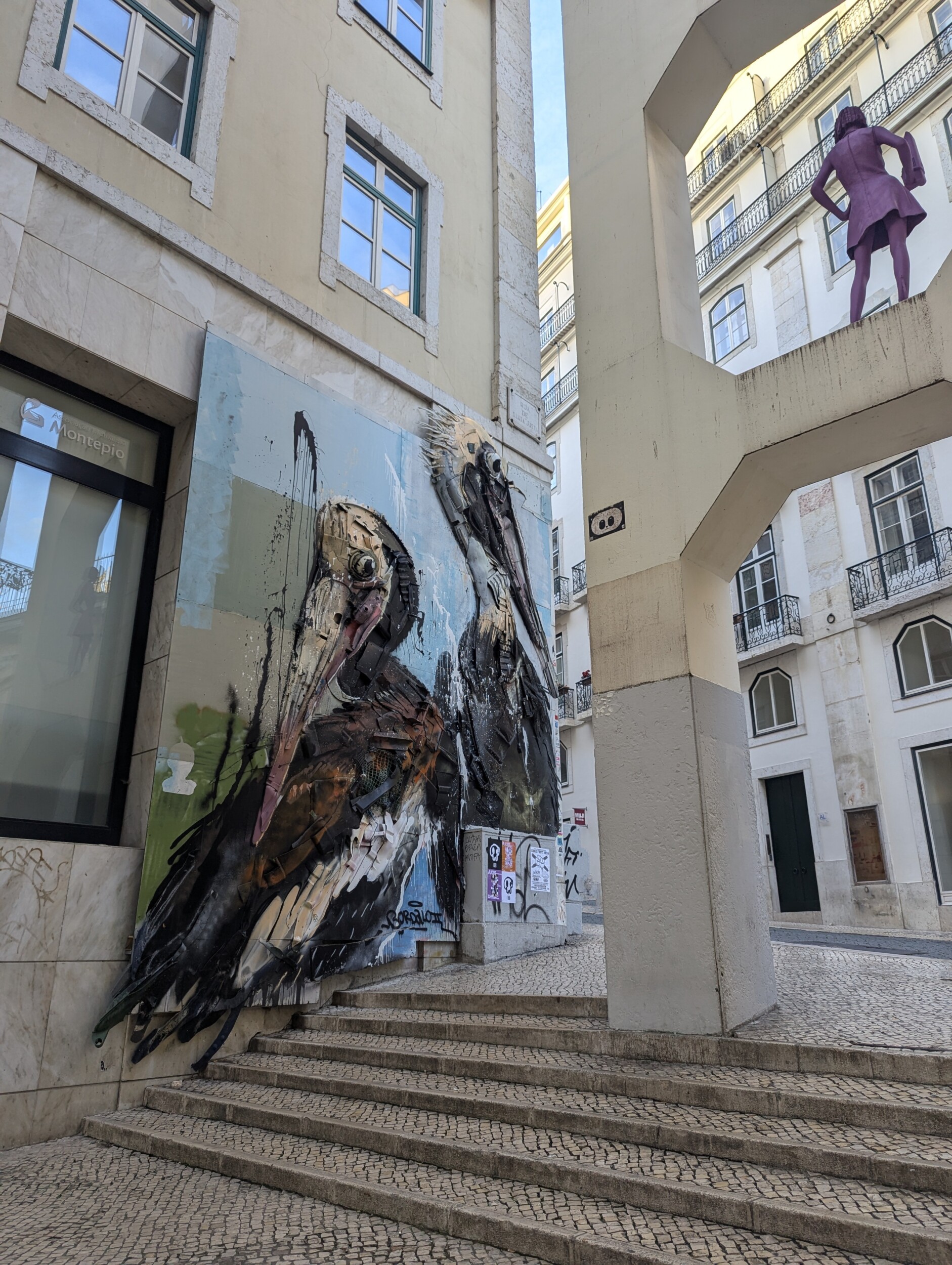 Kunst van Bordalo II in de stad Lissabon - Verken de stad langs de kunstwerken van Bordalo II