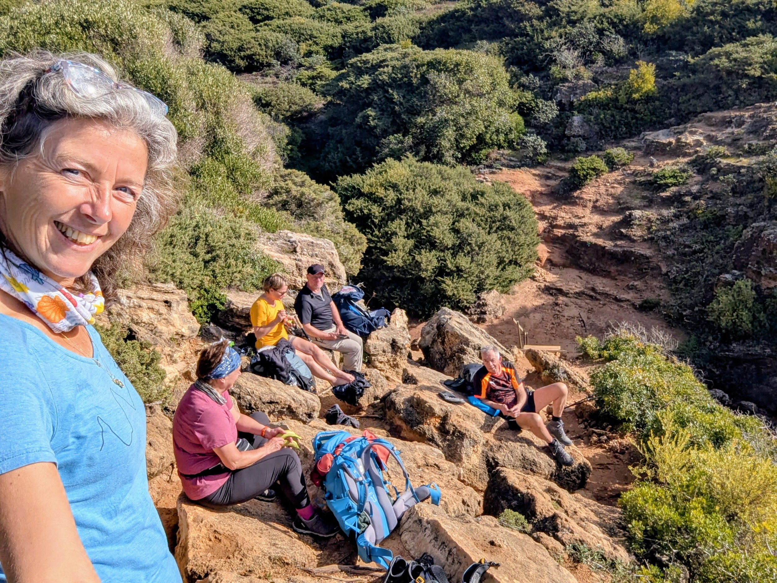 Wandelreis Fishermen's Trail Portugal Fishermen's trail portugal zinvol reizen lunchpauze