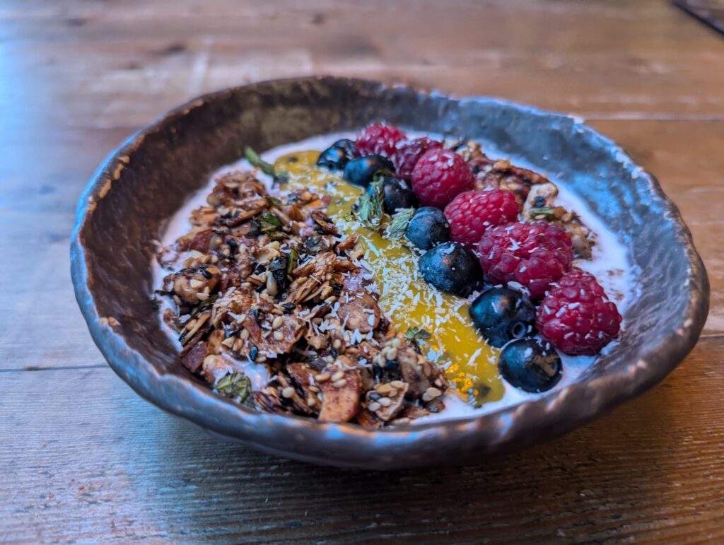 Blueberry Chia-Pudding van Honest Greens