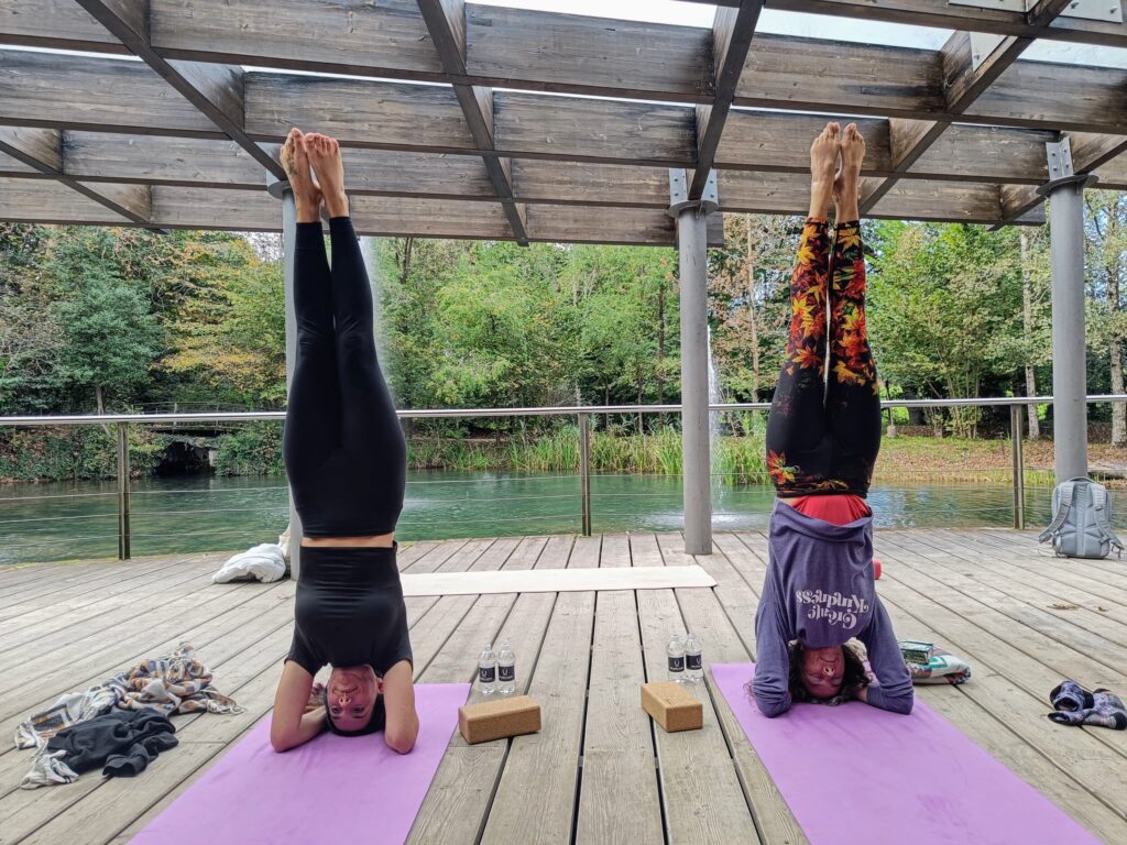 Yoga in Jardin Botanico Atlantico - Gijon - Spanje