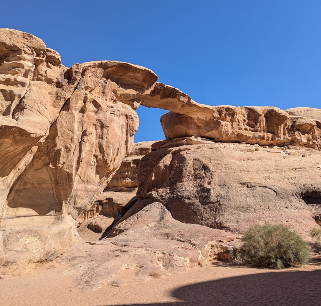 Wadi Rum ontdekken - Um Frouth Brigde