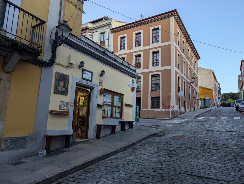 Cimadevilla Gijon -Oude stad Gijon - Asturie Spanje