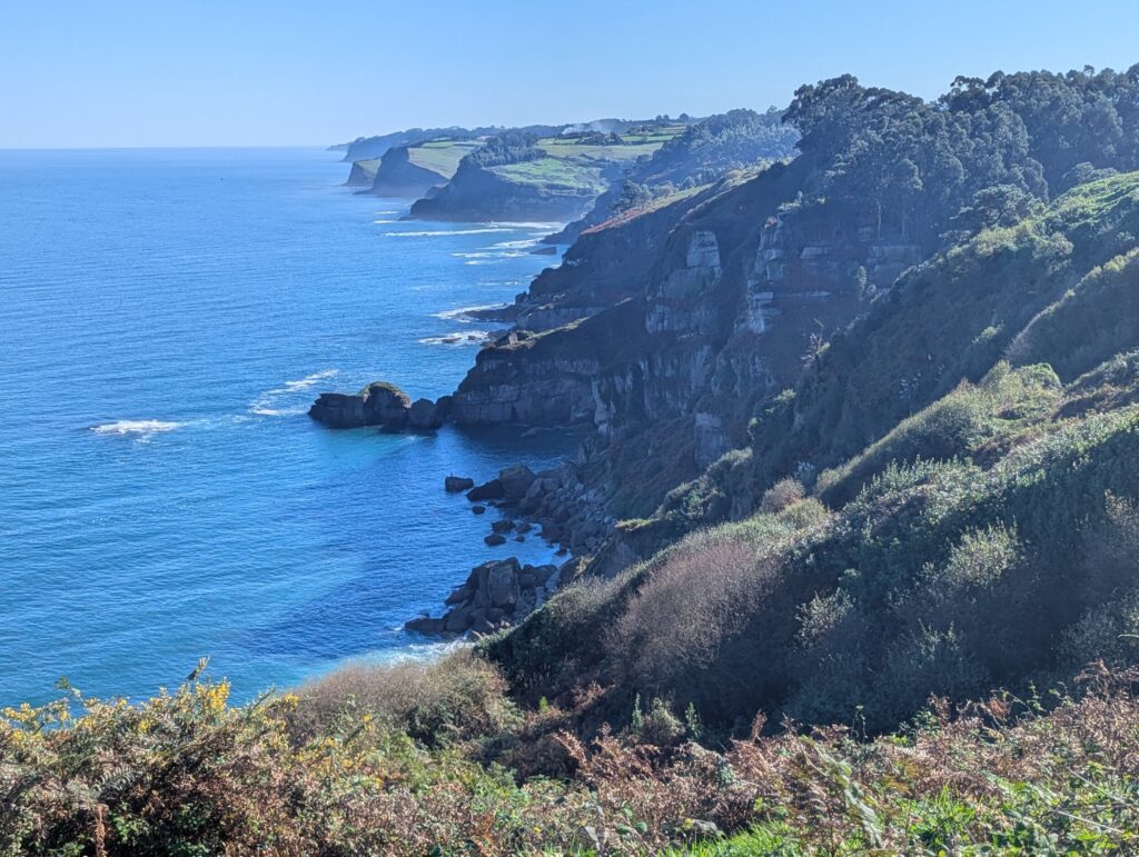 Costa Verde nabij Gijon - Asturië Spanje