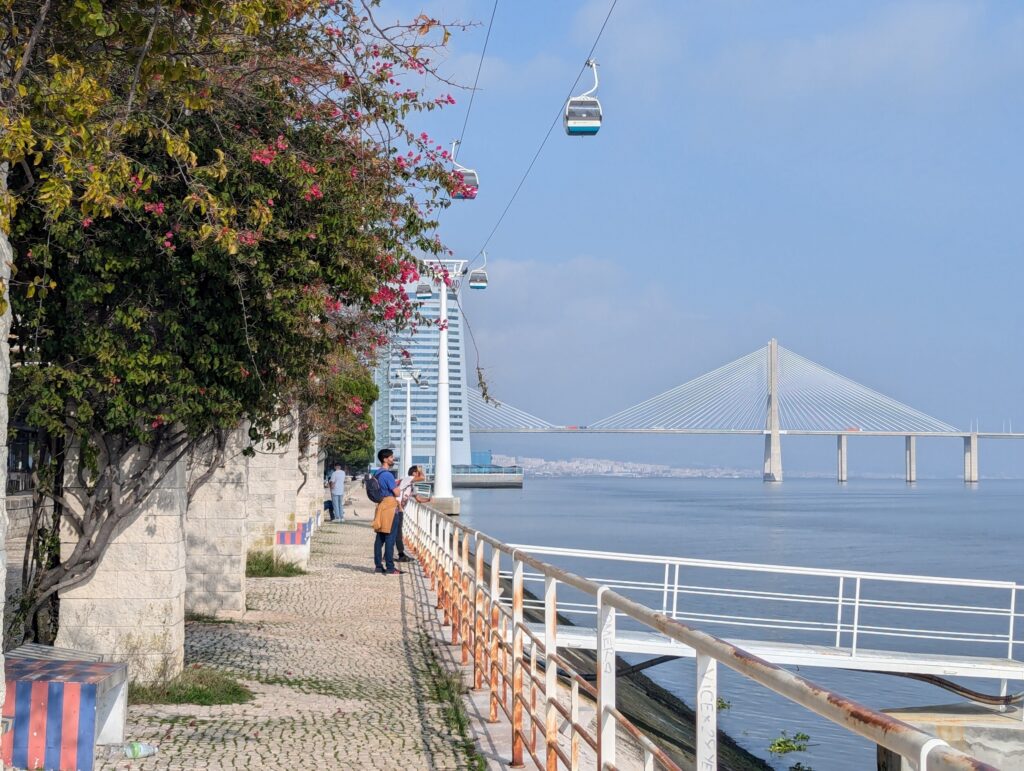 Oriente - Parque das Nacoes - Jardim Garcia de Orta - Kabelbaan 1998 Expoo