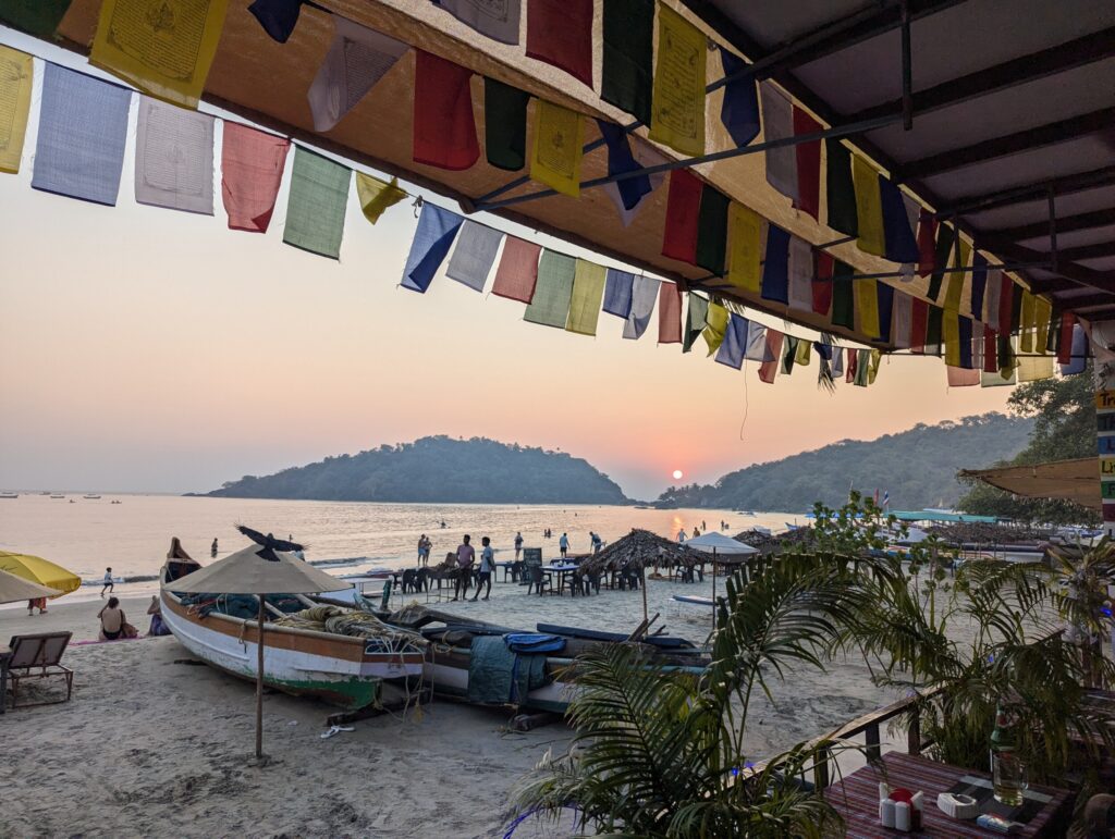 Strand van Palolem - Zuid Goa, India