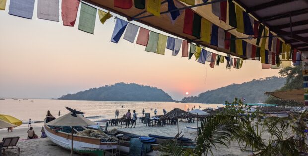 Strand van Palolem - Zuid Goa, India