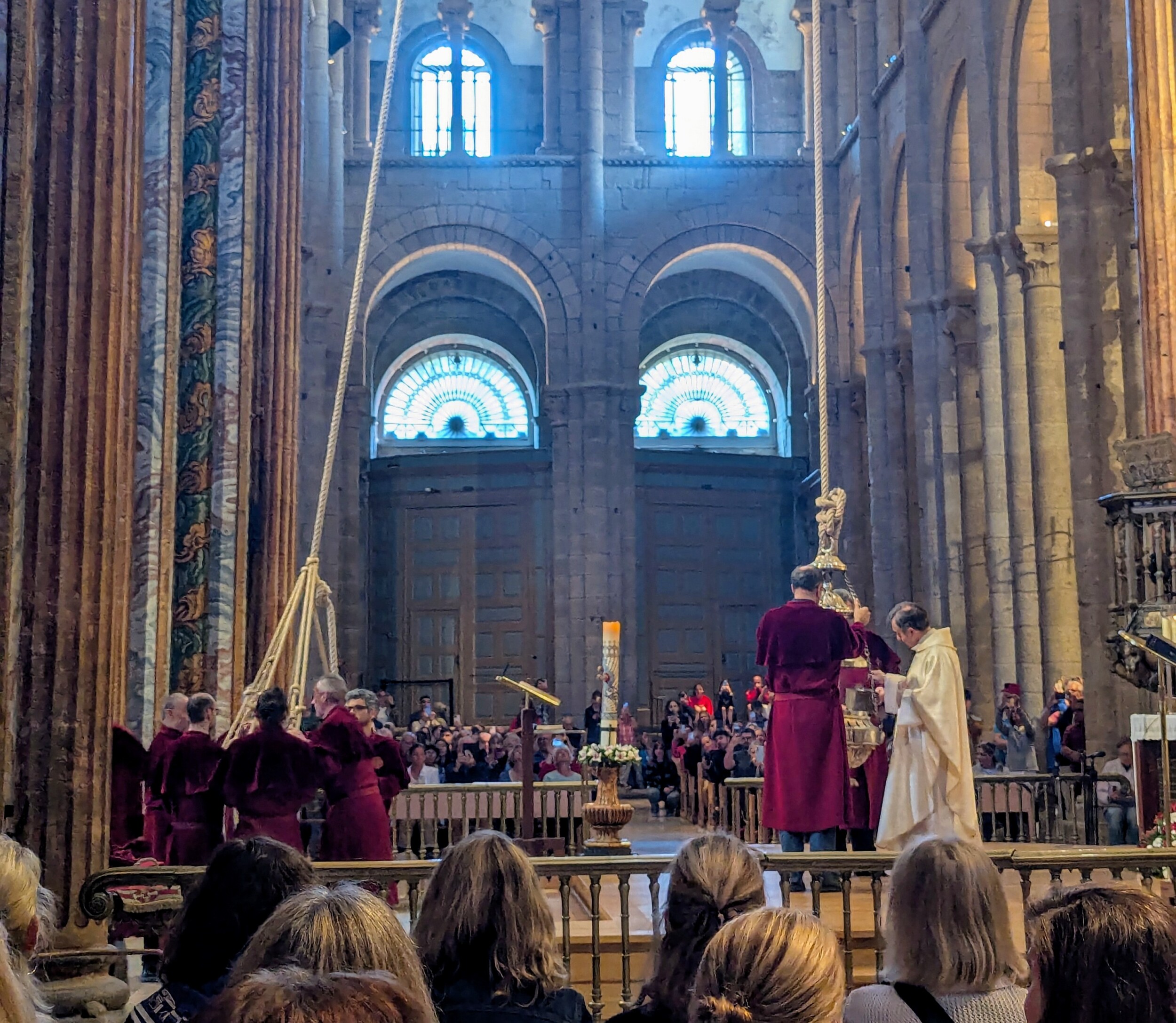 Pelgrimsmis in Santiago de Compostela