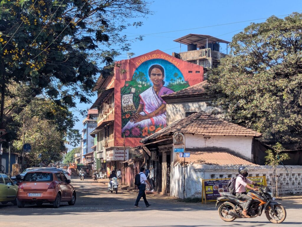 Street art in Panjim - Goa, India