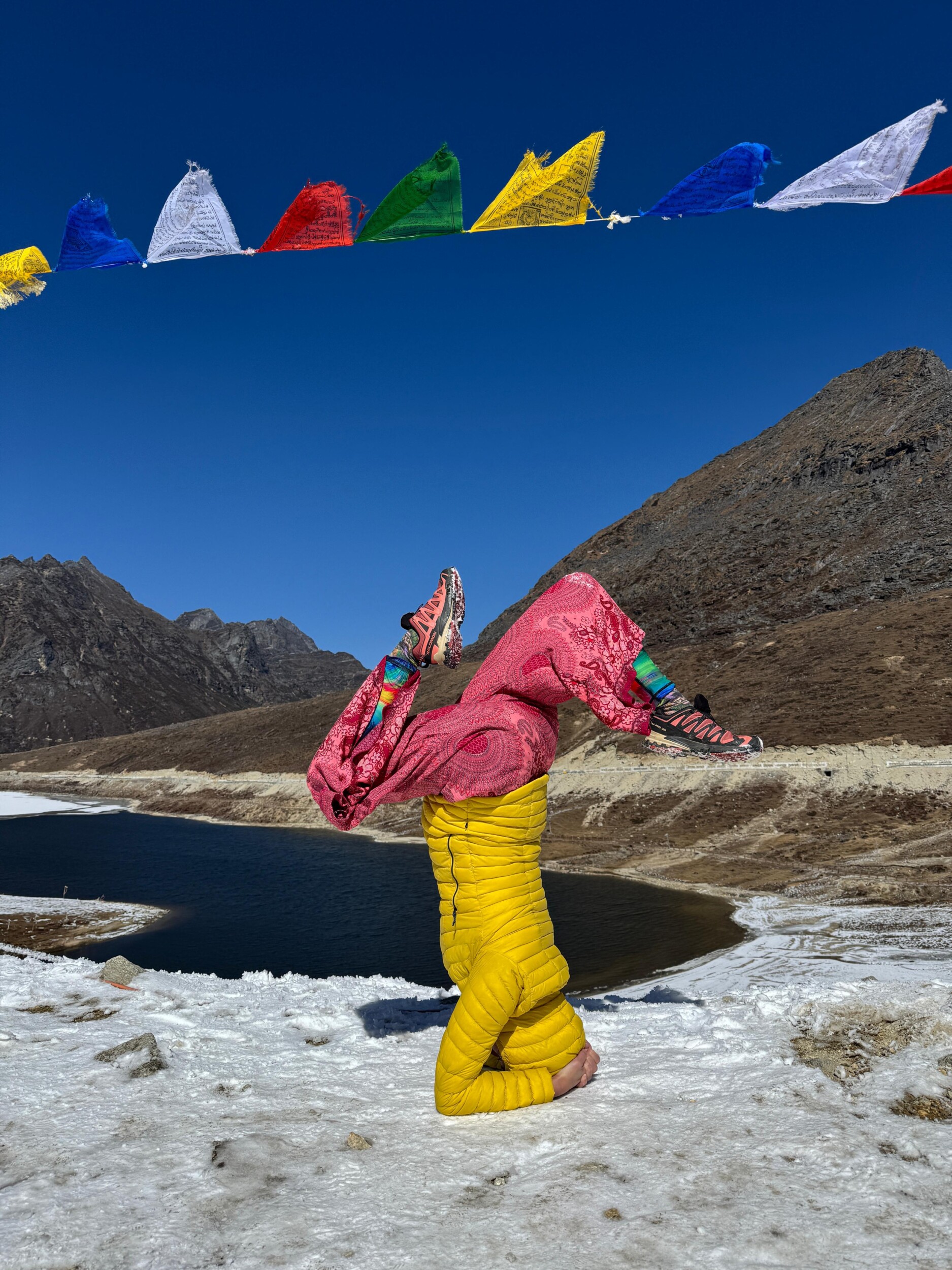 Yoga op hoogte - Sela Pass, Arunachal Pradesh - India