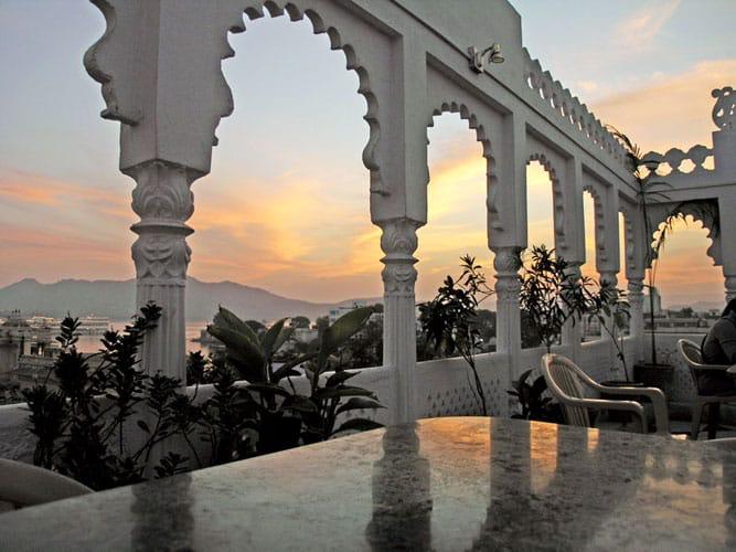 Udaipur sunset, Rajasthan rondreis