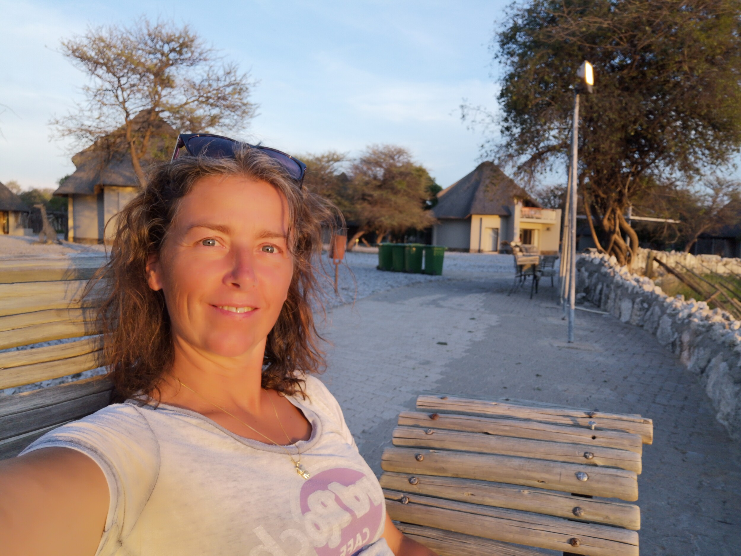 Okaukuejo Campsite in Etosha NP, Namibie