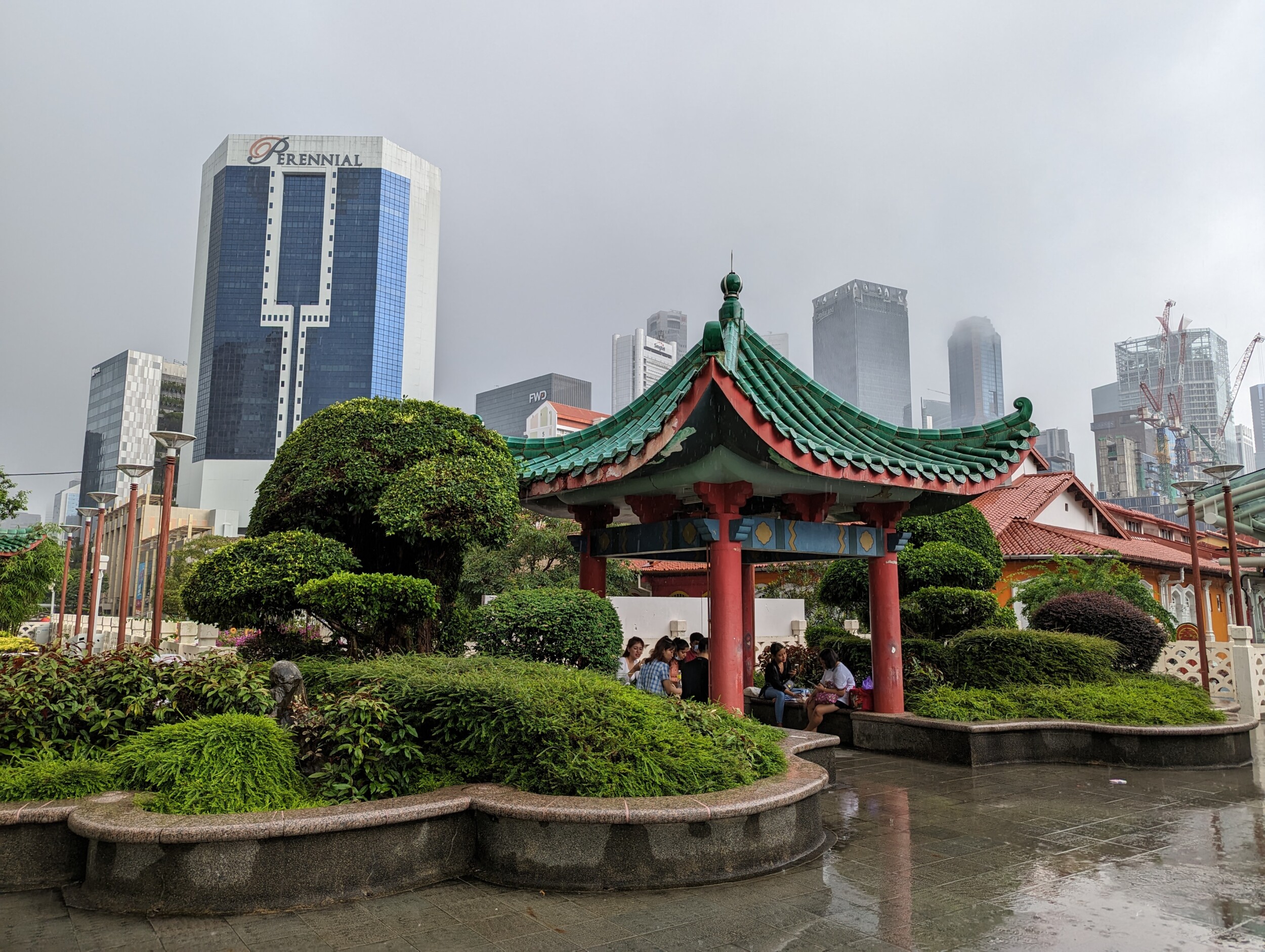 Singapore waar culturen naast elkaar leven