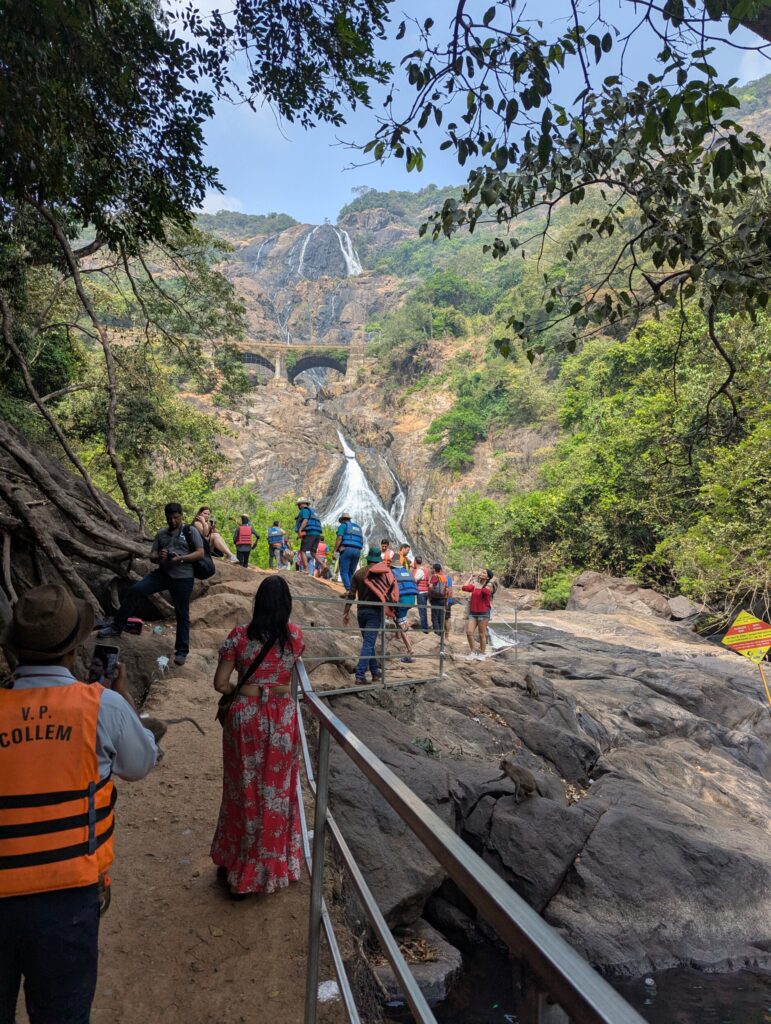 Dudhsagar Falls bezoeken - Goa, India