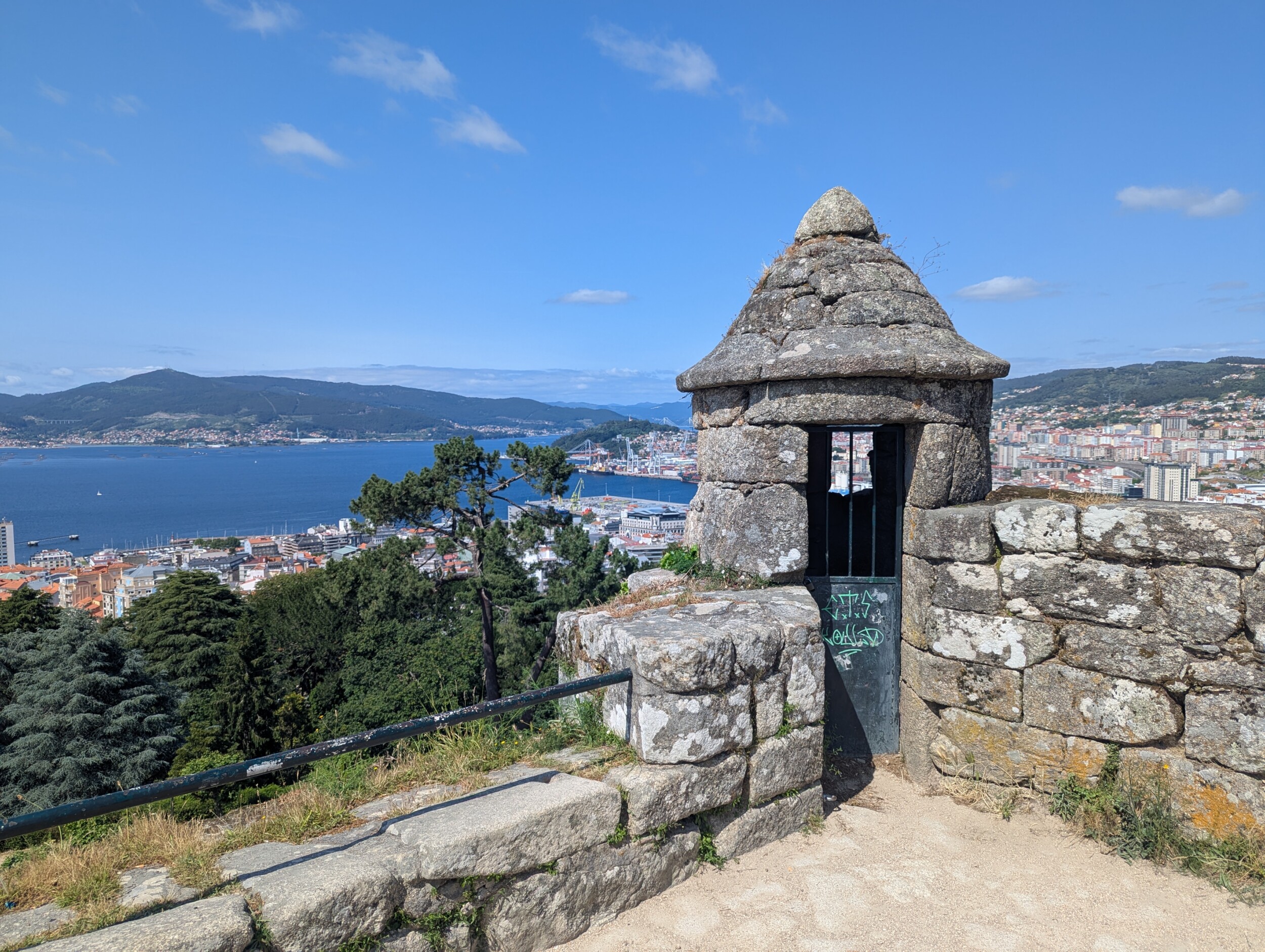 Kasteel bij Vigo - Bezienswaardigheden Vigo, Spanje