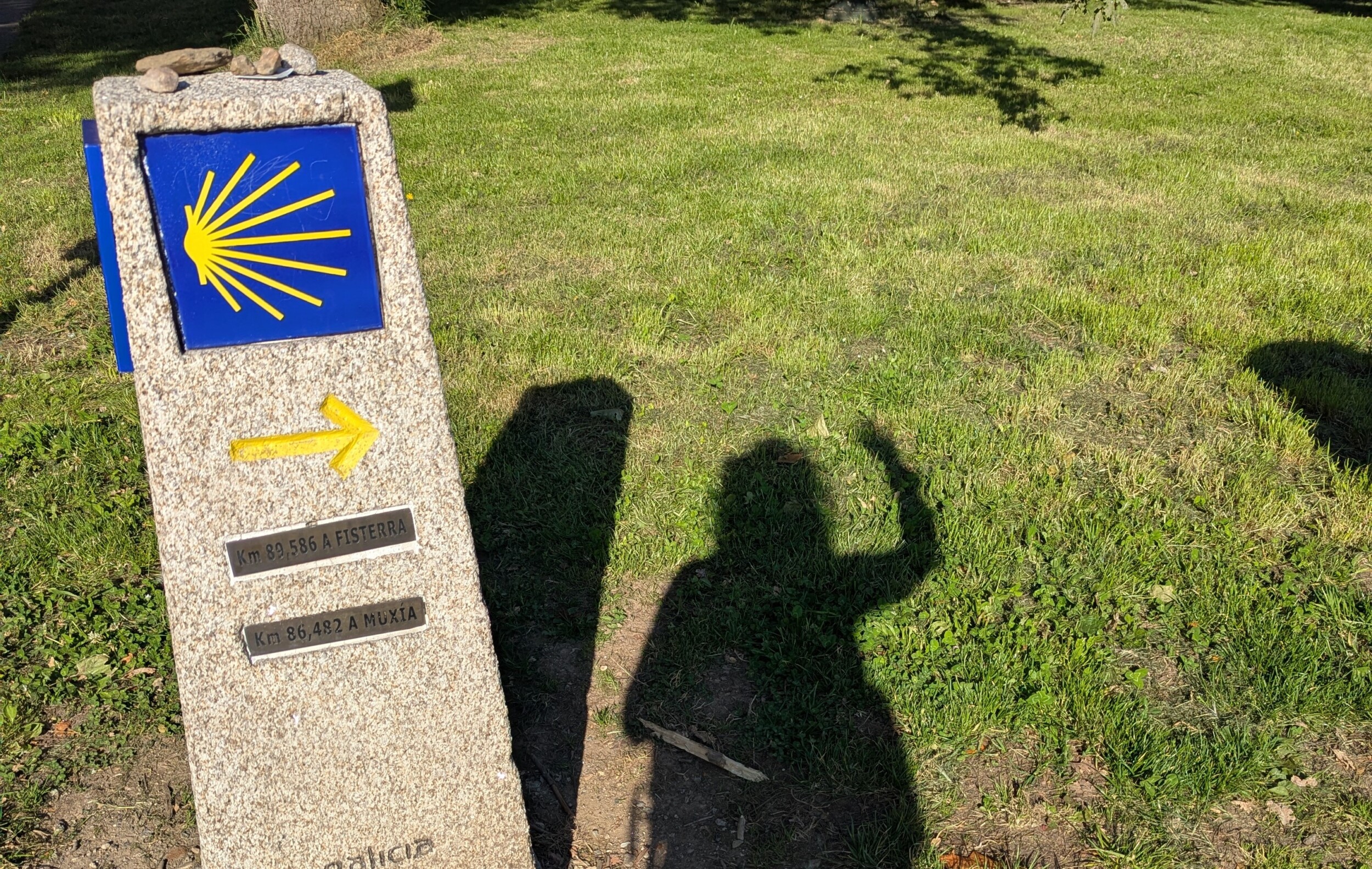 wandelen op de Camino Finisterre Spanje
