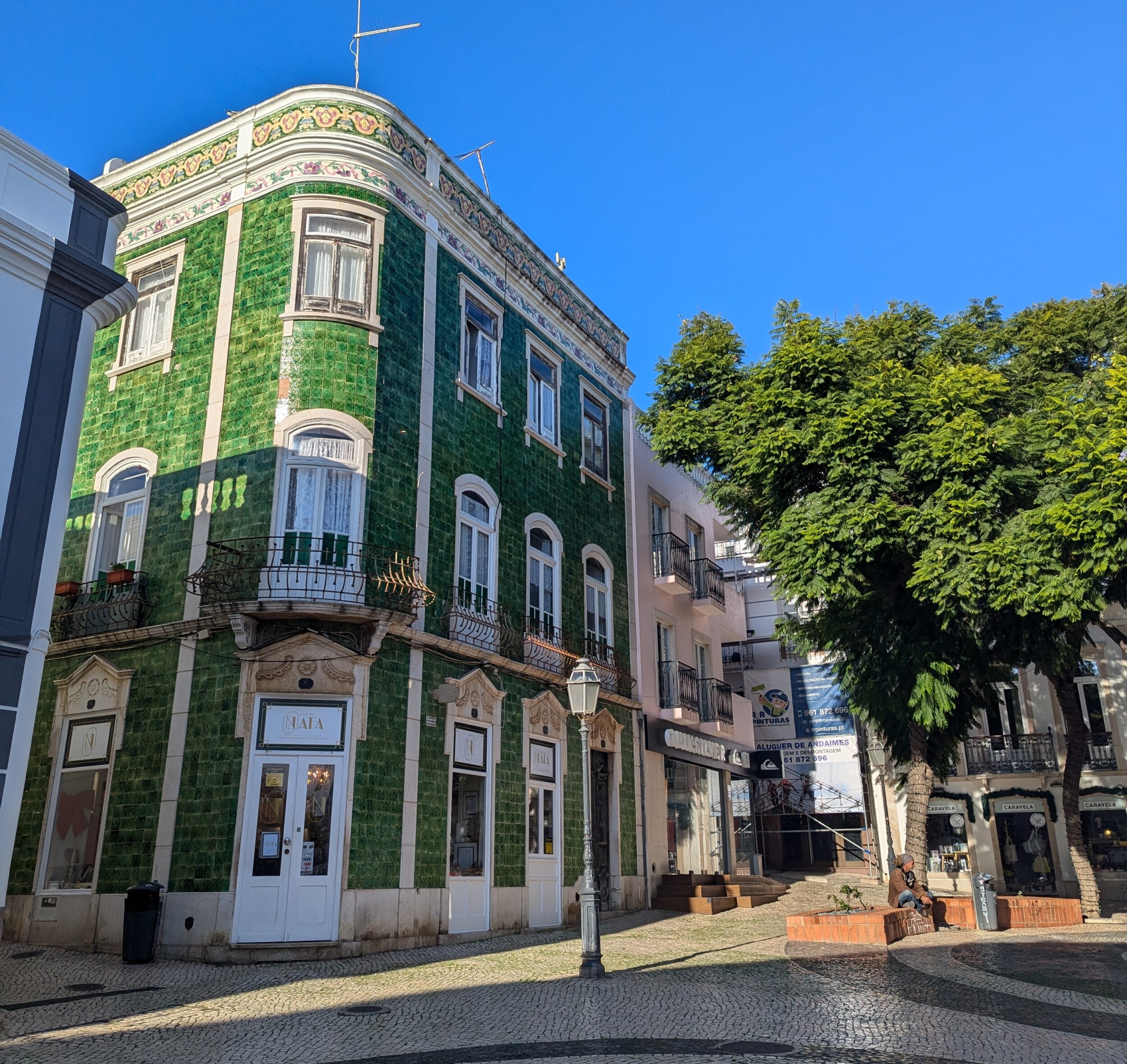 Het groene huis - Lagos Portugal