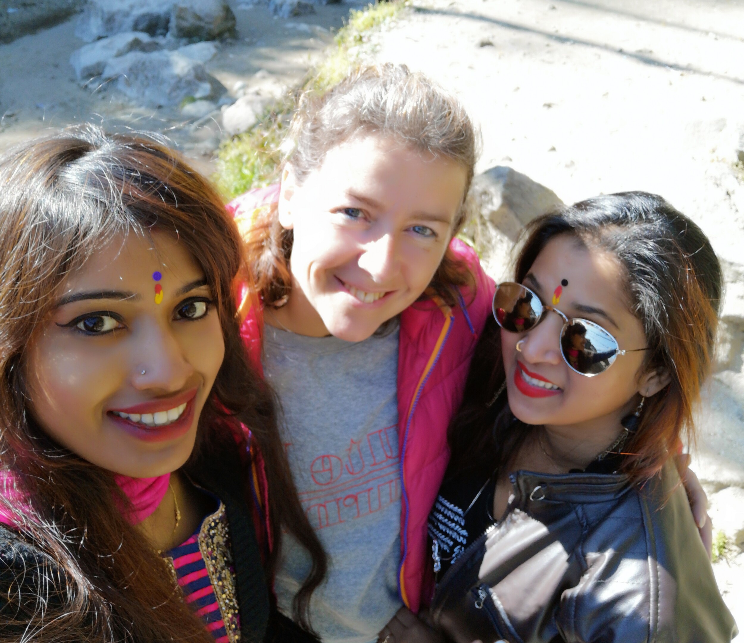 Contact met vrouwen in Sikkim, India