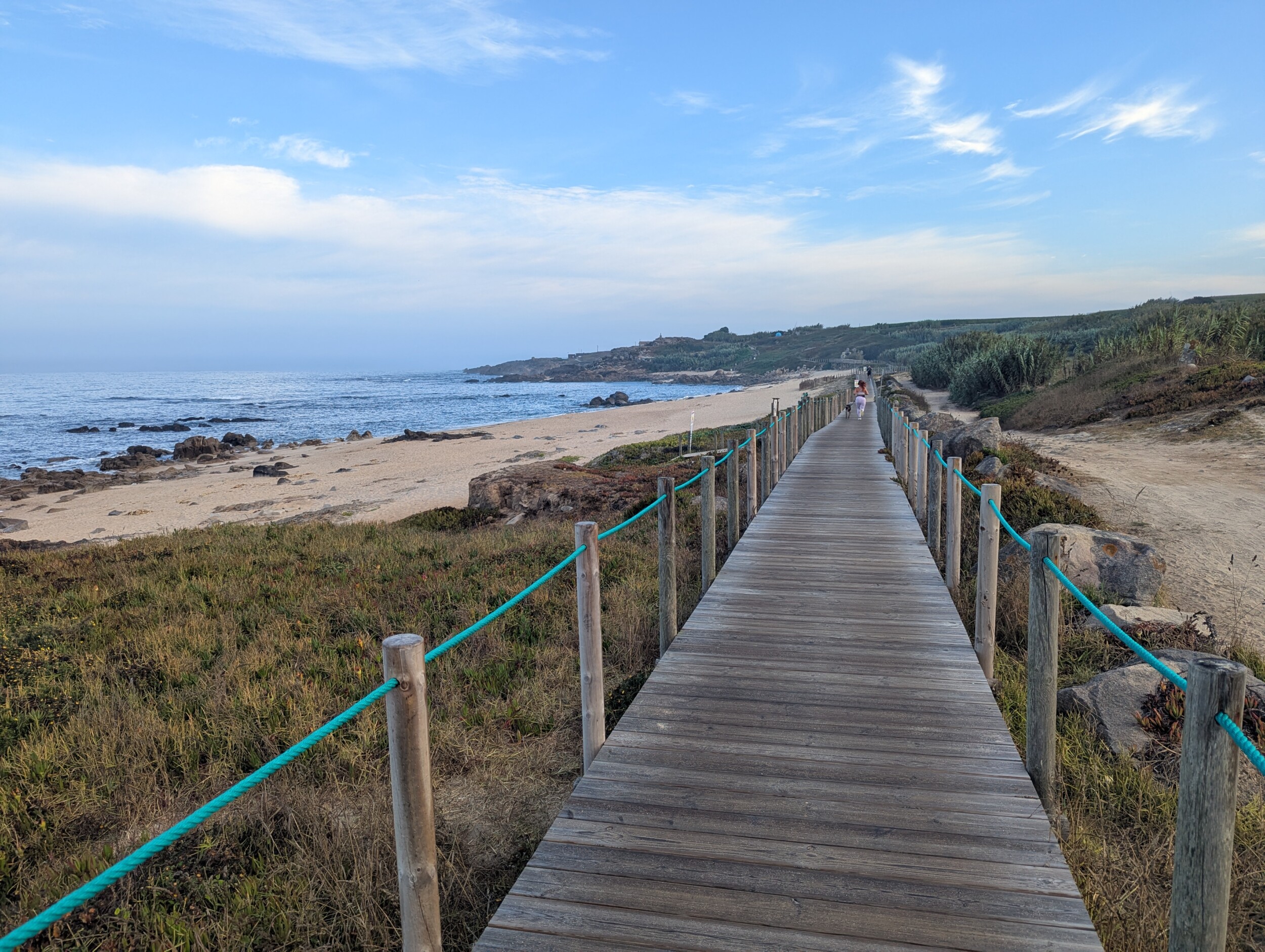 Langs de kust wandelen in Portugal