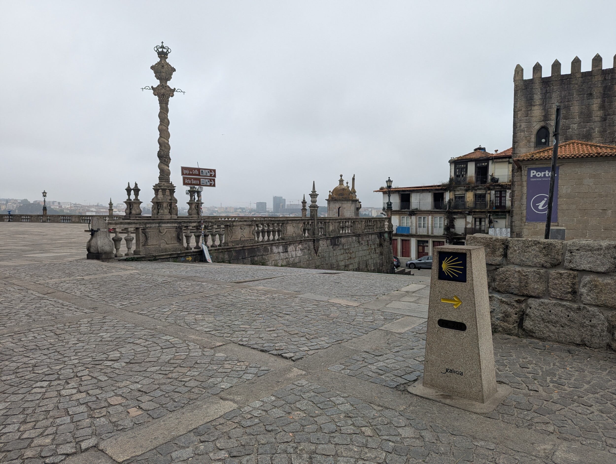 Porto - kathedraal Se Camino Portugues
