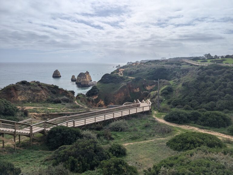 Wandelen langs de kust Portugal - Ponte da Piedade
