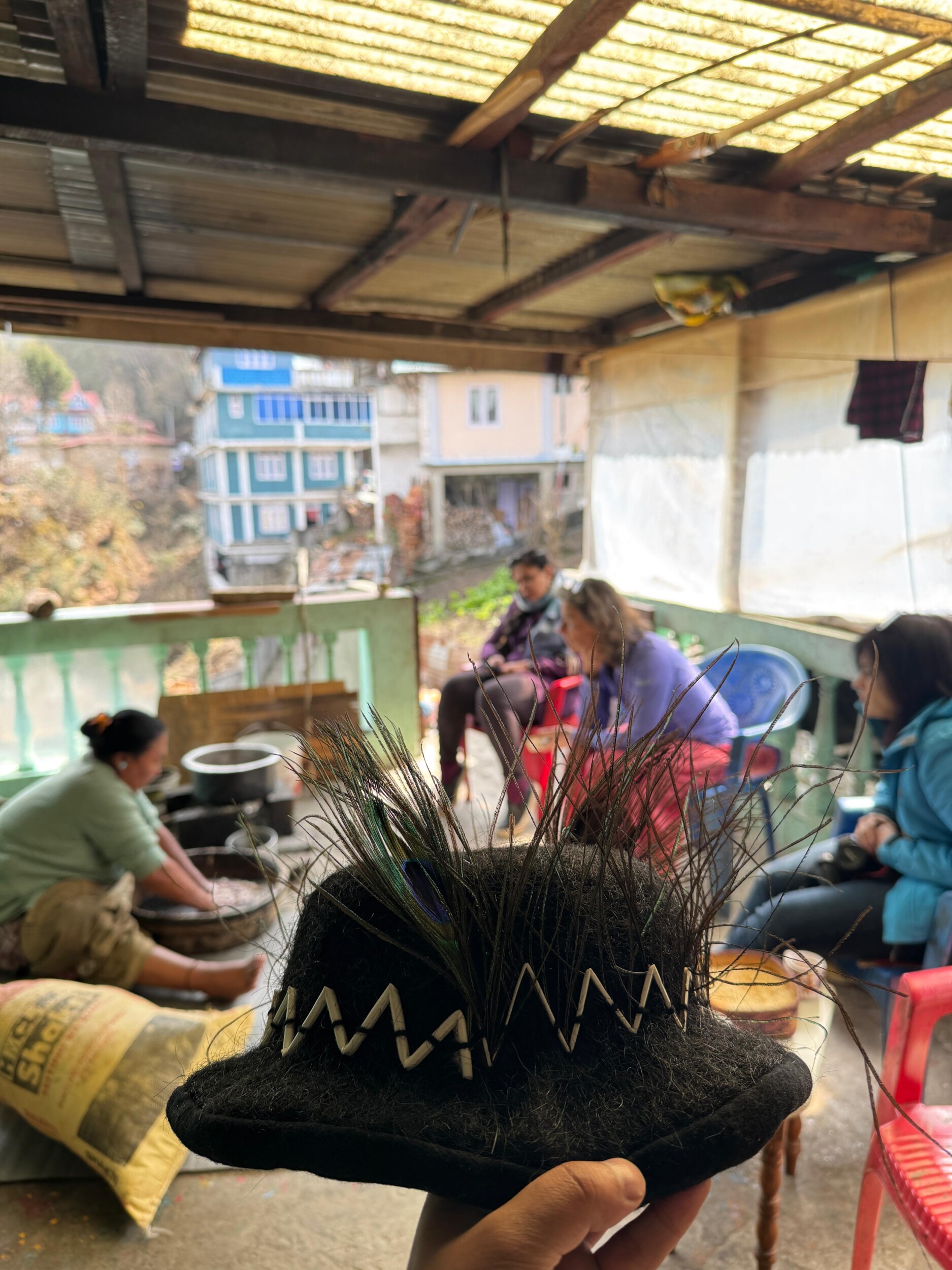 Holiday Scout - jakhoeden maken, Arunachal Pradesh