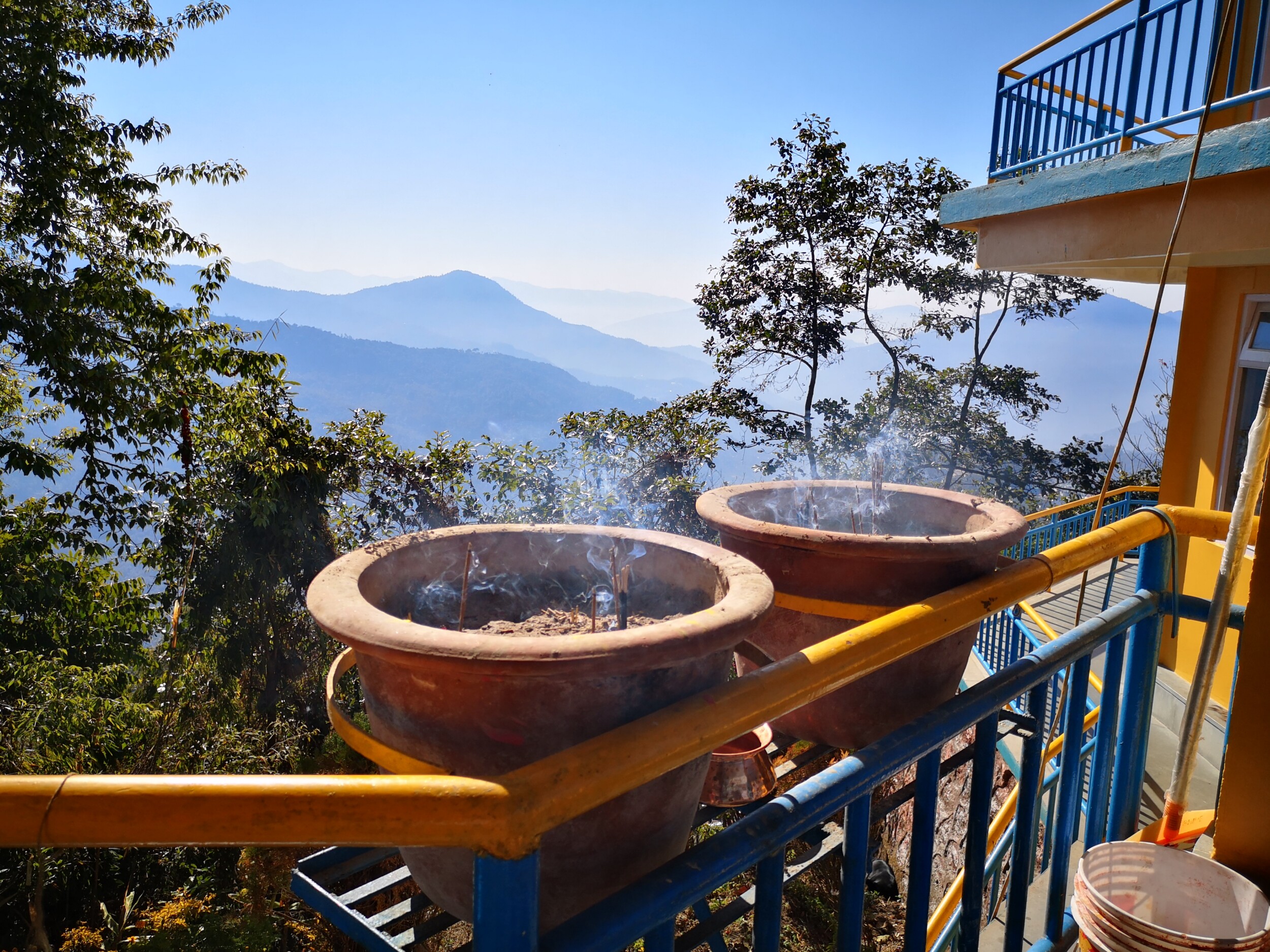 De geuren, de uitzichten, Gangtok Sikkim verrast je op elk vlak