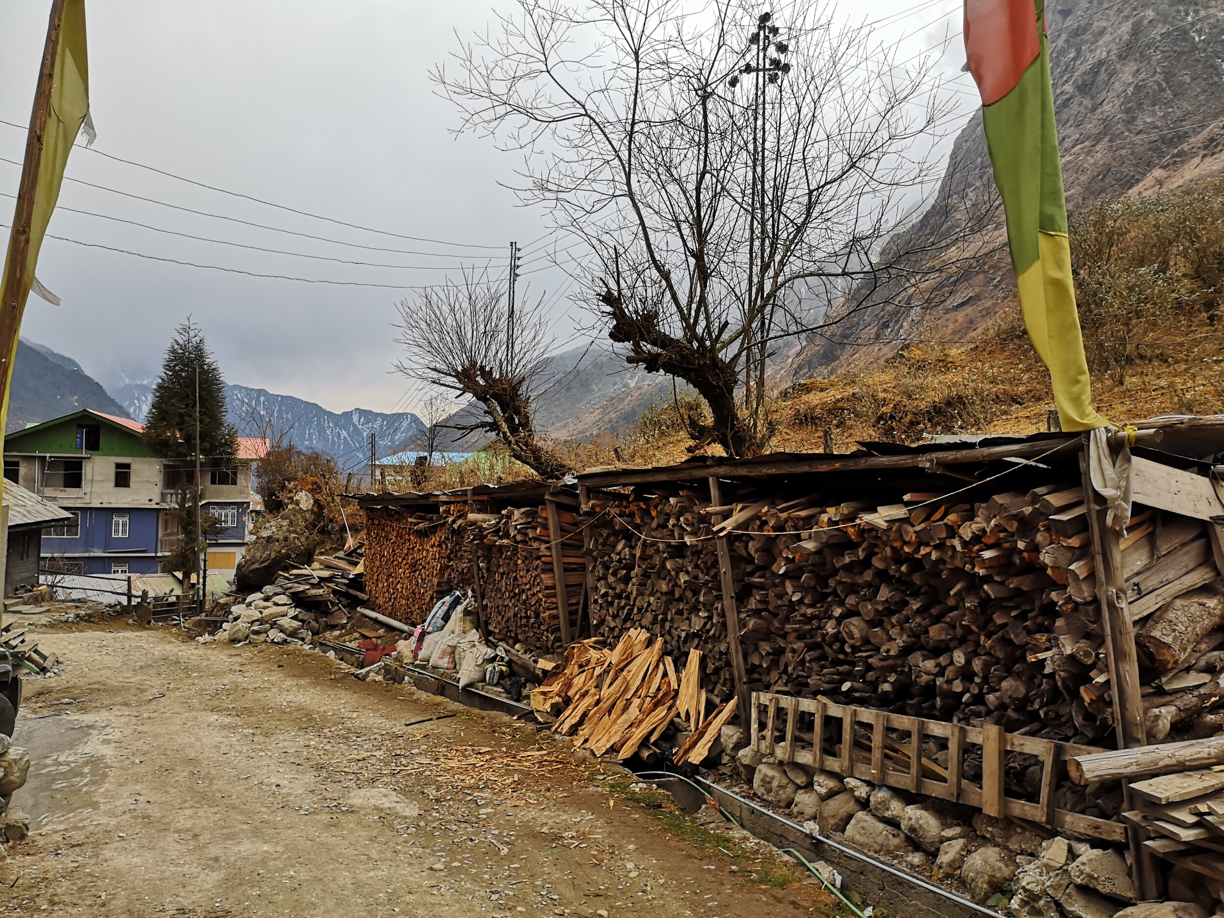 Het schone en nette Sikkim - India
