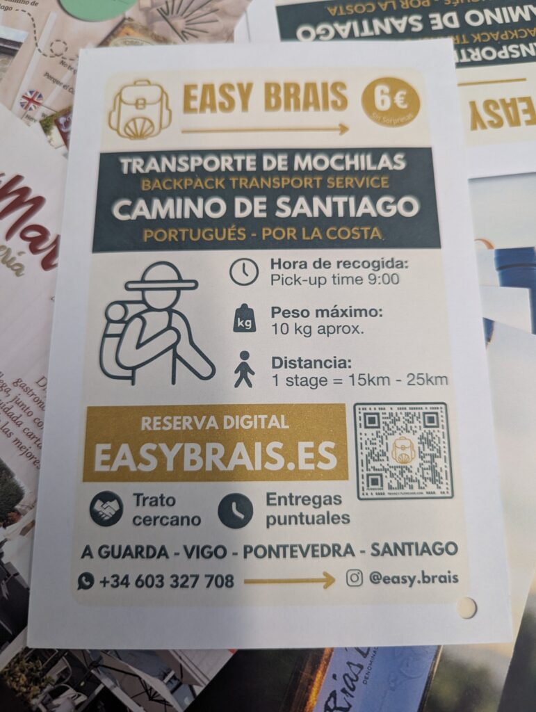 Bagage Transport Camino de Santiago