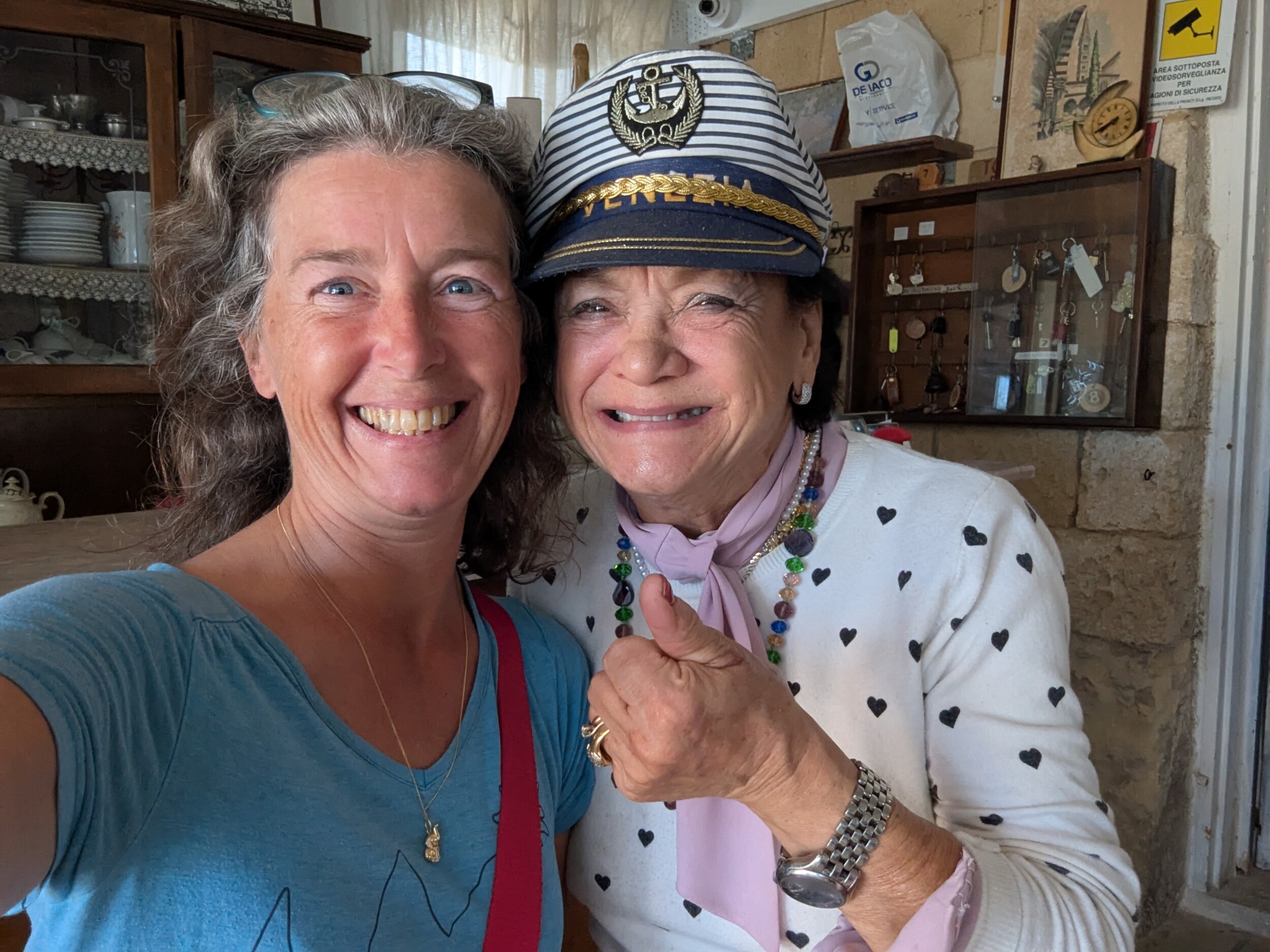 Eigenaresse in Ipogeo di Torre Pinta nabij Otranto