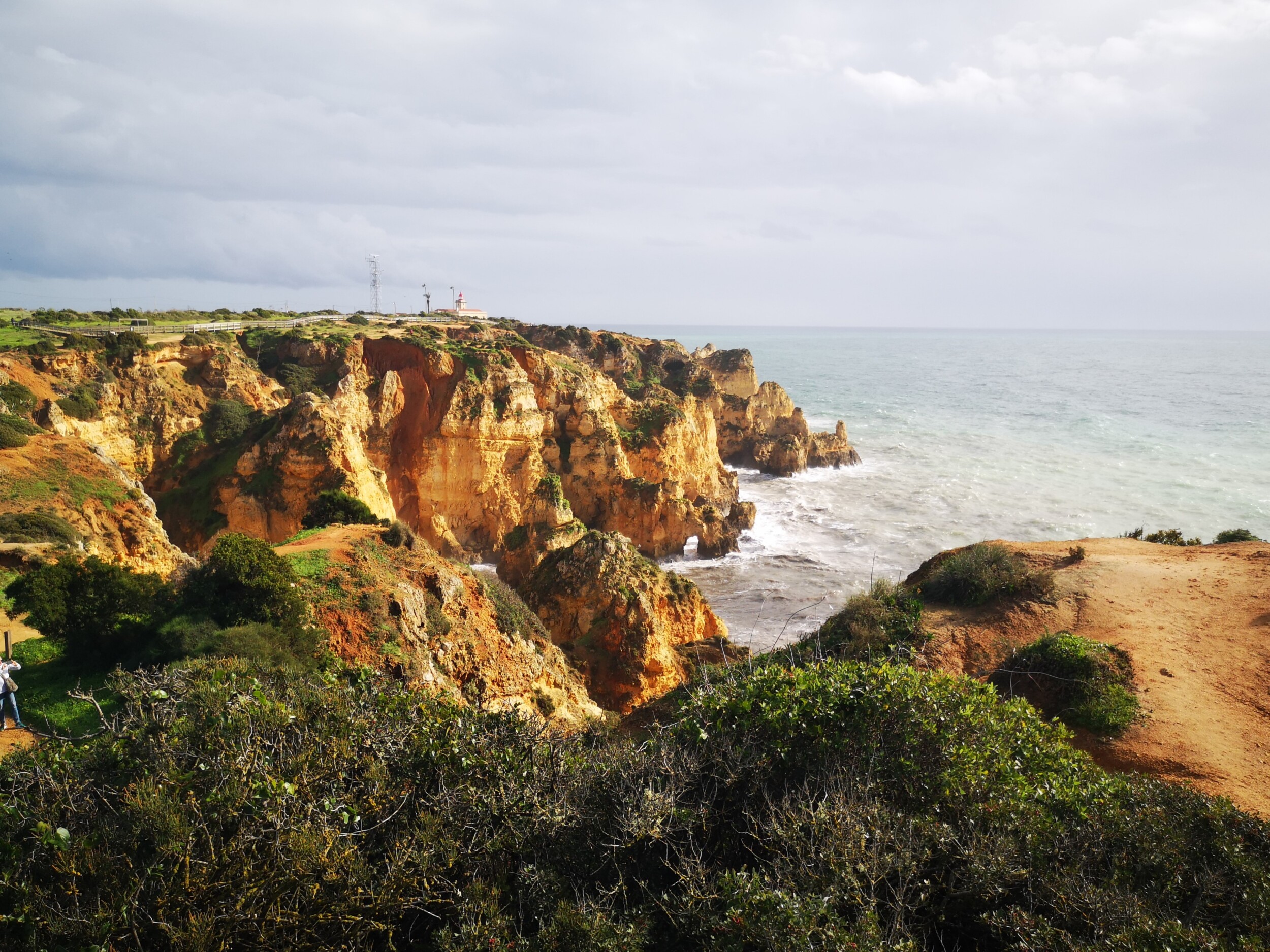 Ponta da Piedade in de verte