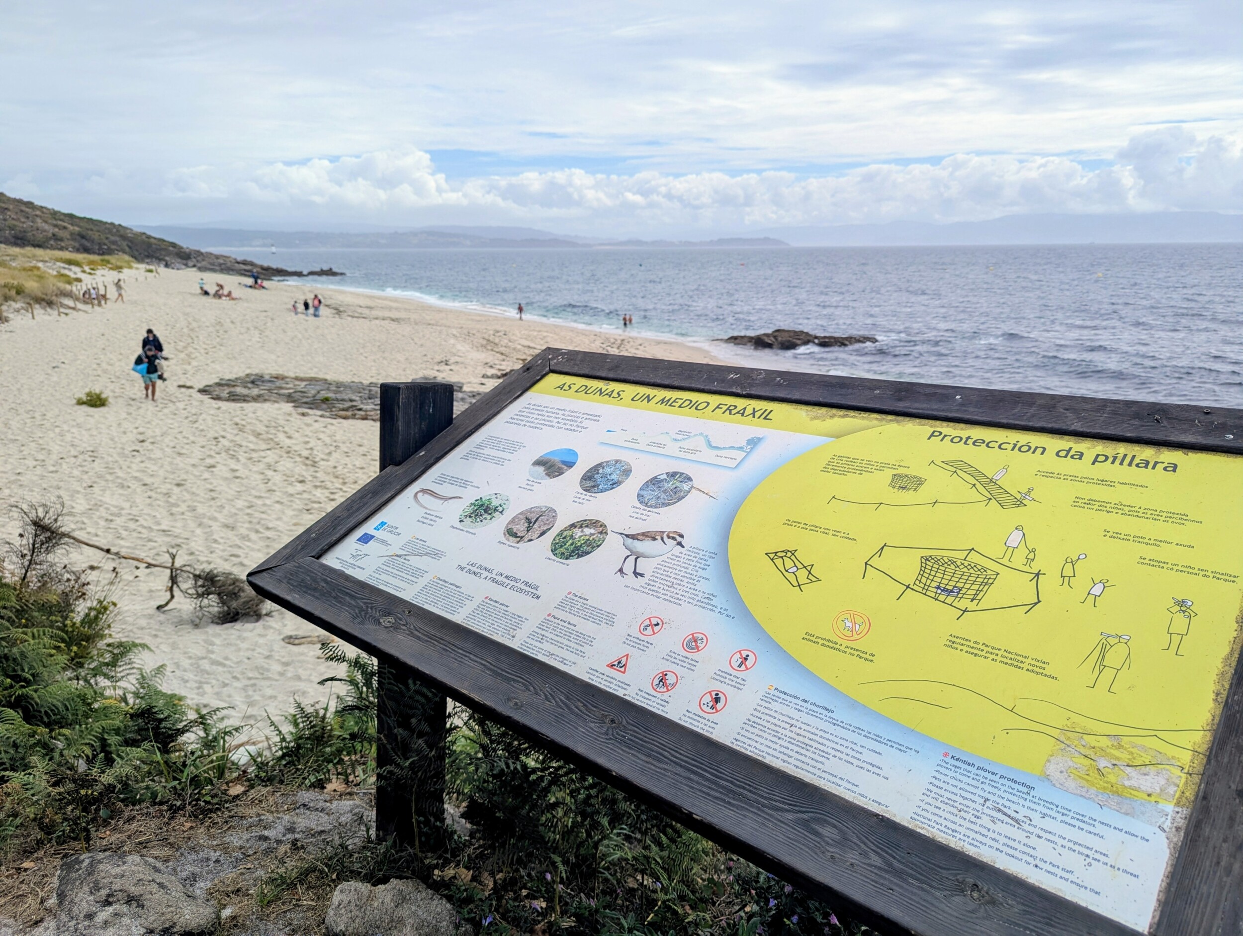 Eiland Ons bezoeken: Verborgen paradijs voor de kust van Galicië