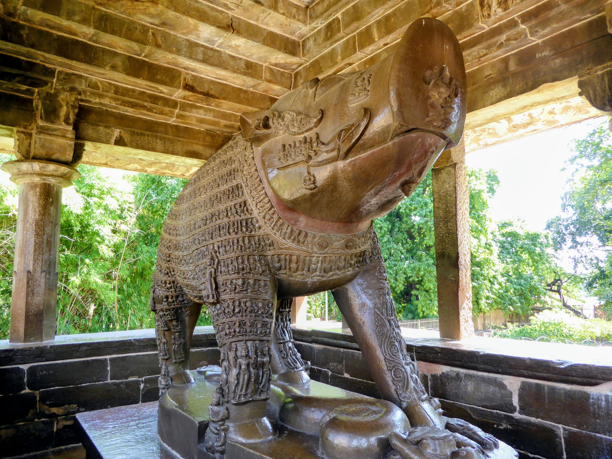 Het everzwijn Varaha, de incarnatie van Vishnu