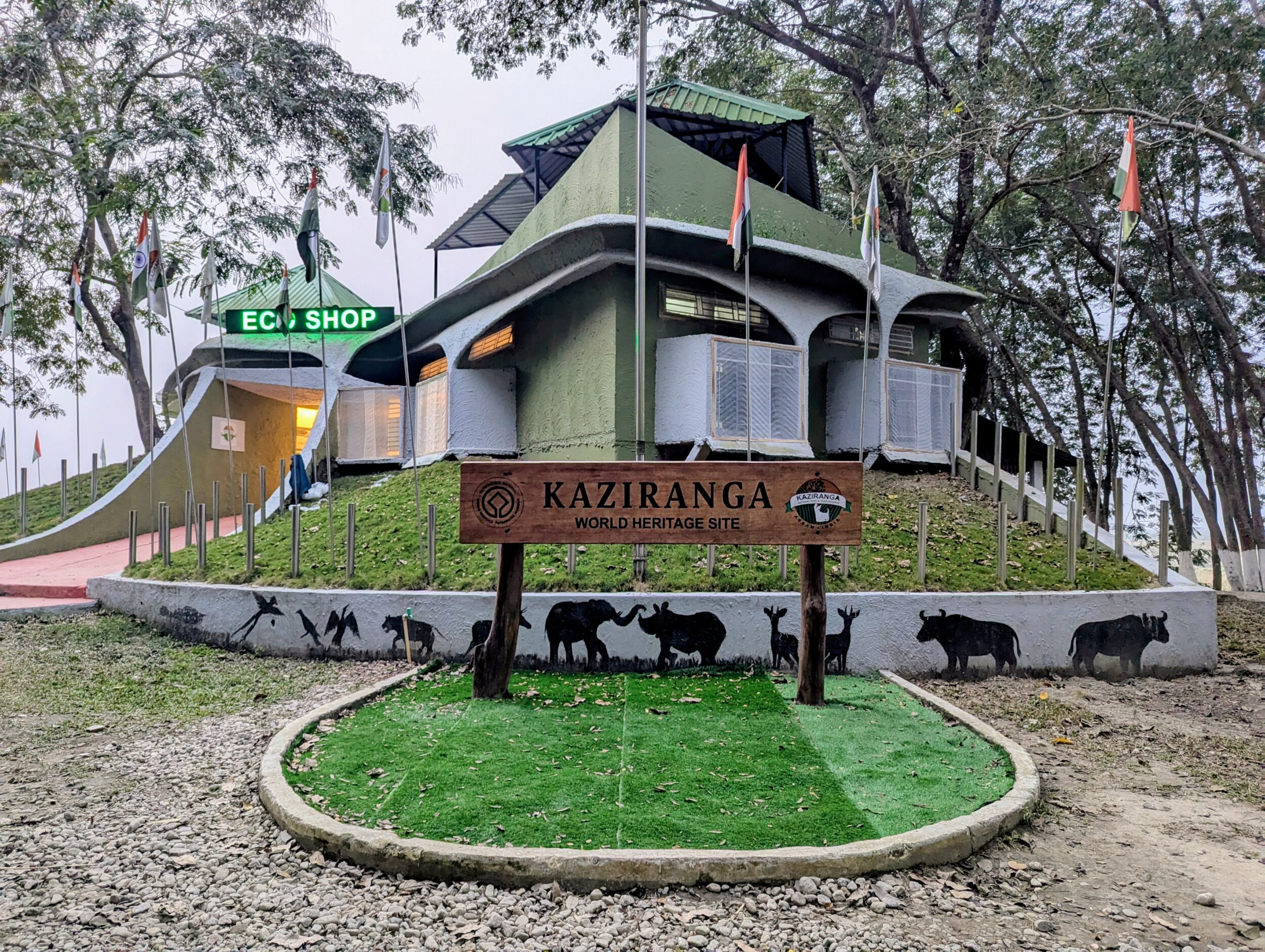 ecoshop Kazirango NP Assam India