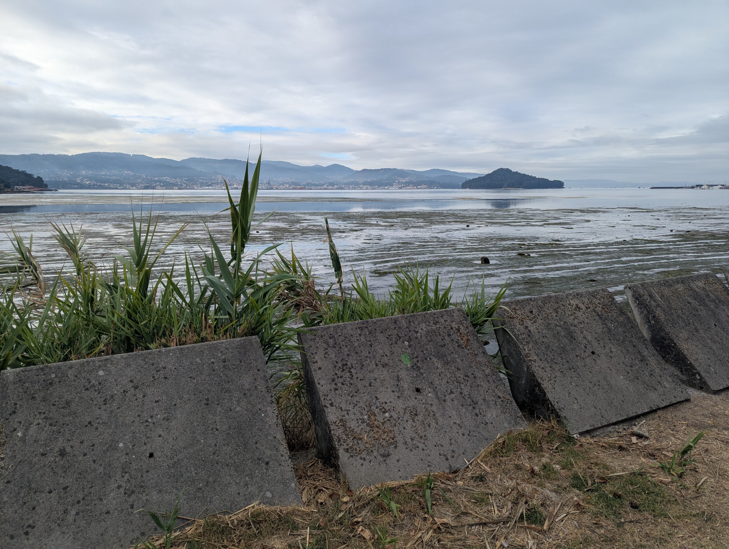 Uitzicht op de Variante Espiritual - Camino Portuguese
