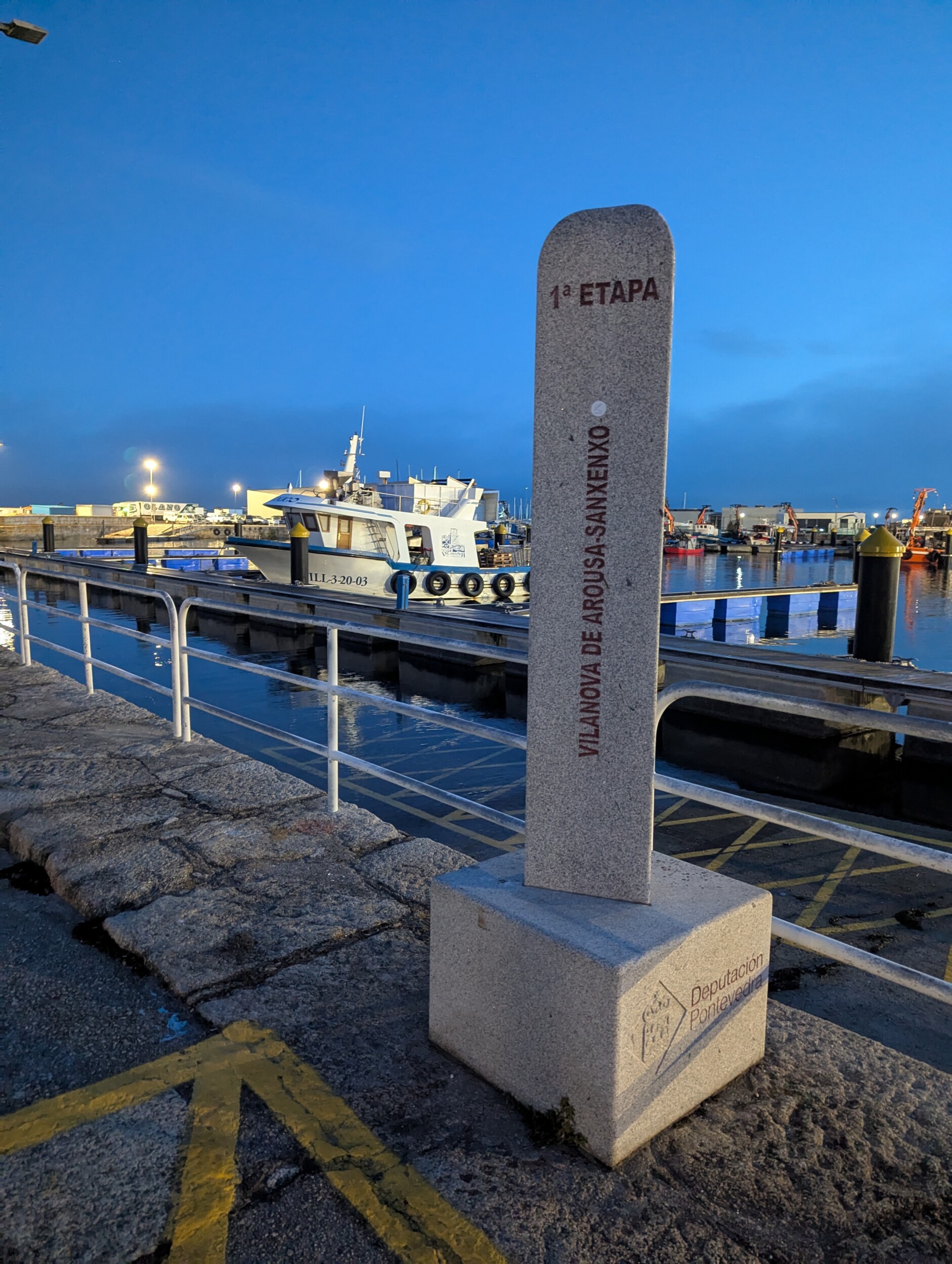 Vilanova de Arousa - vroeg in de ochtend