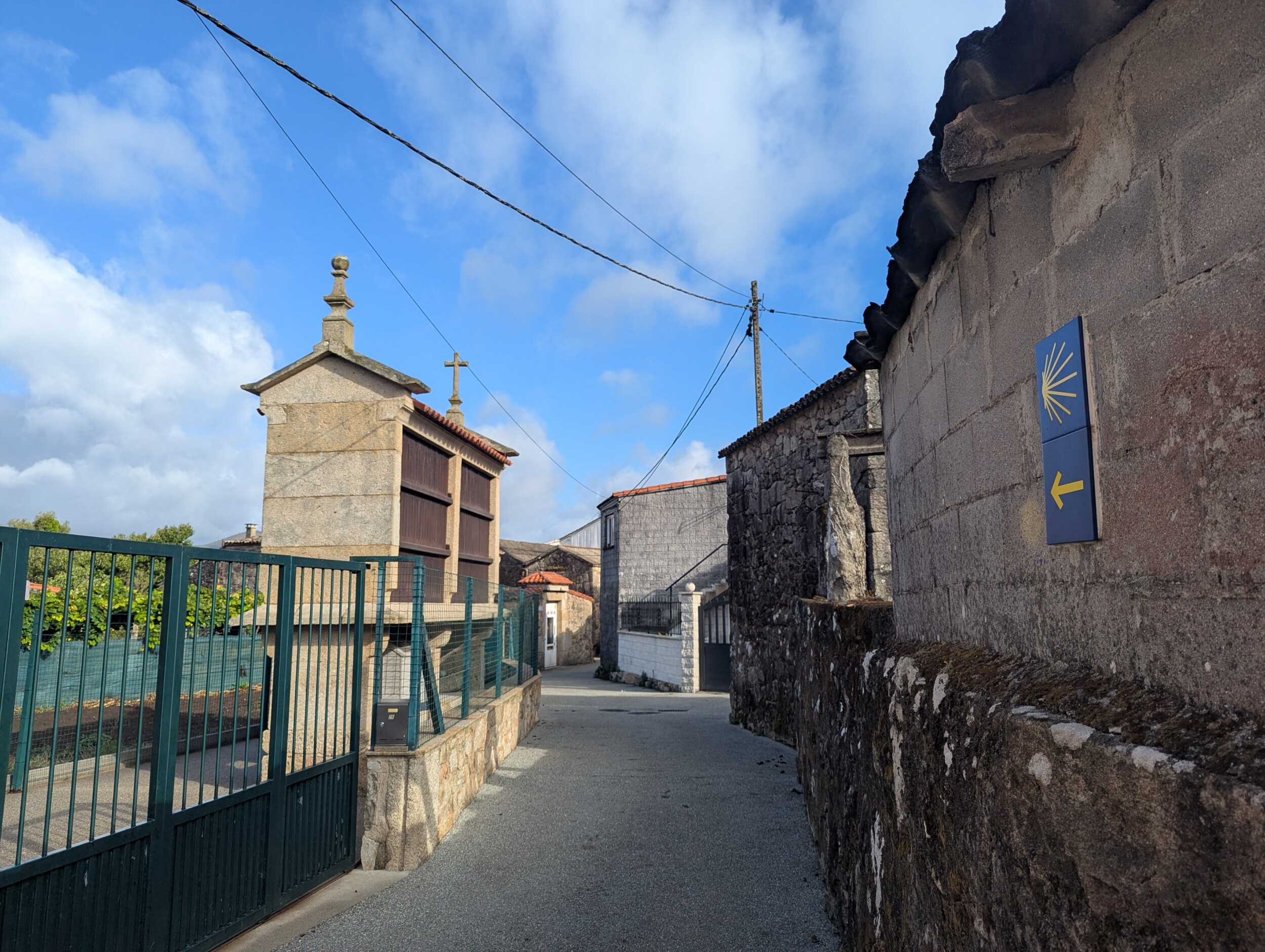 Mooie historische plaatjes langs de Camino Portugese