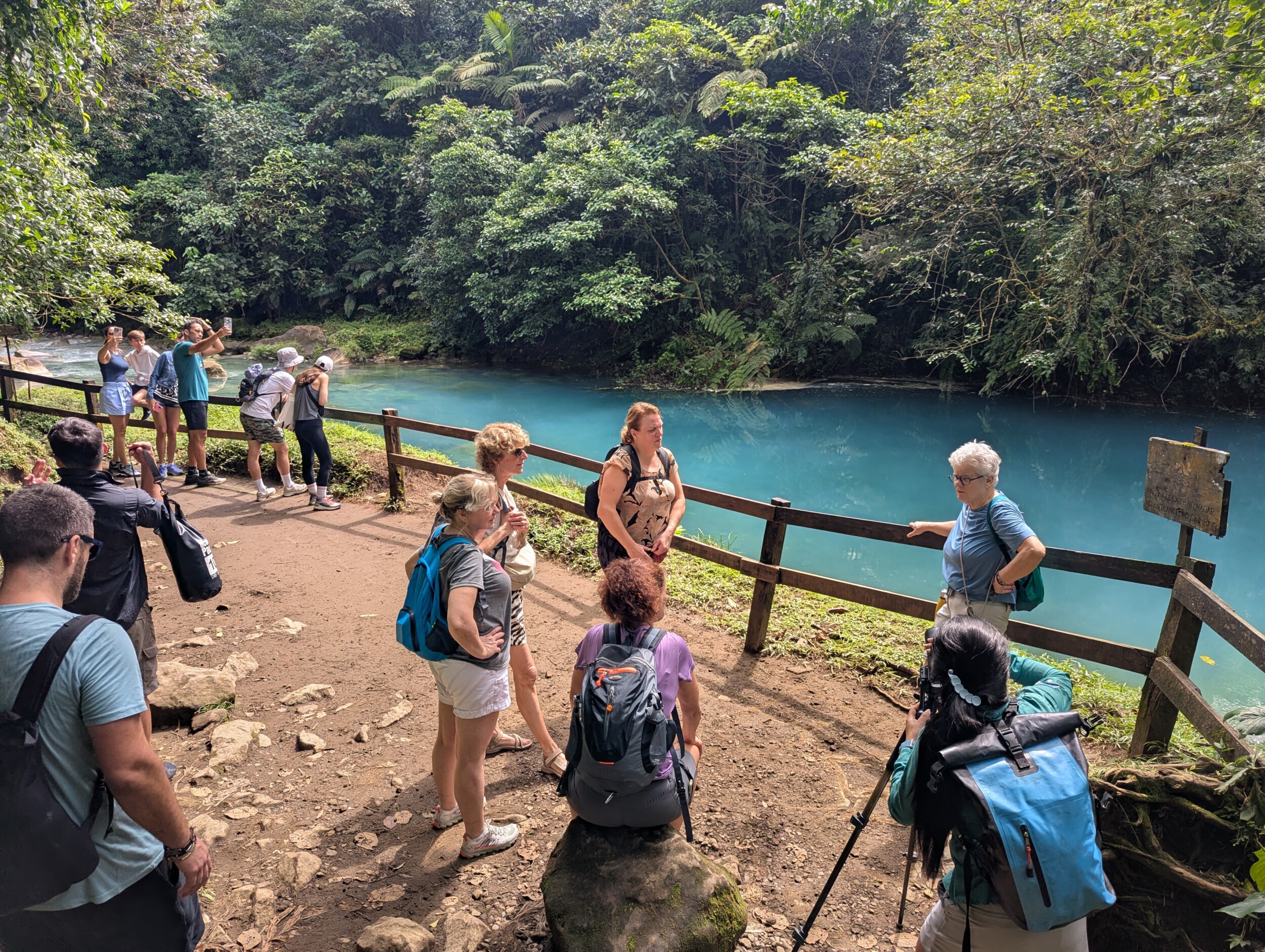 Rio Celeste in Tenorio Volcano National Park