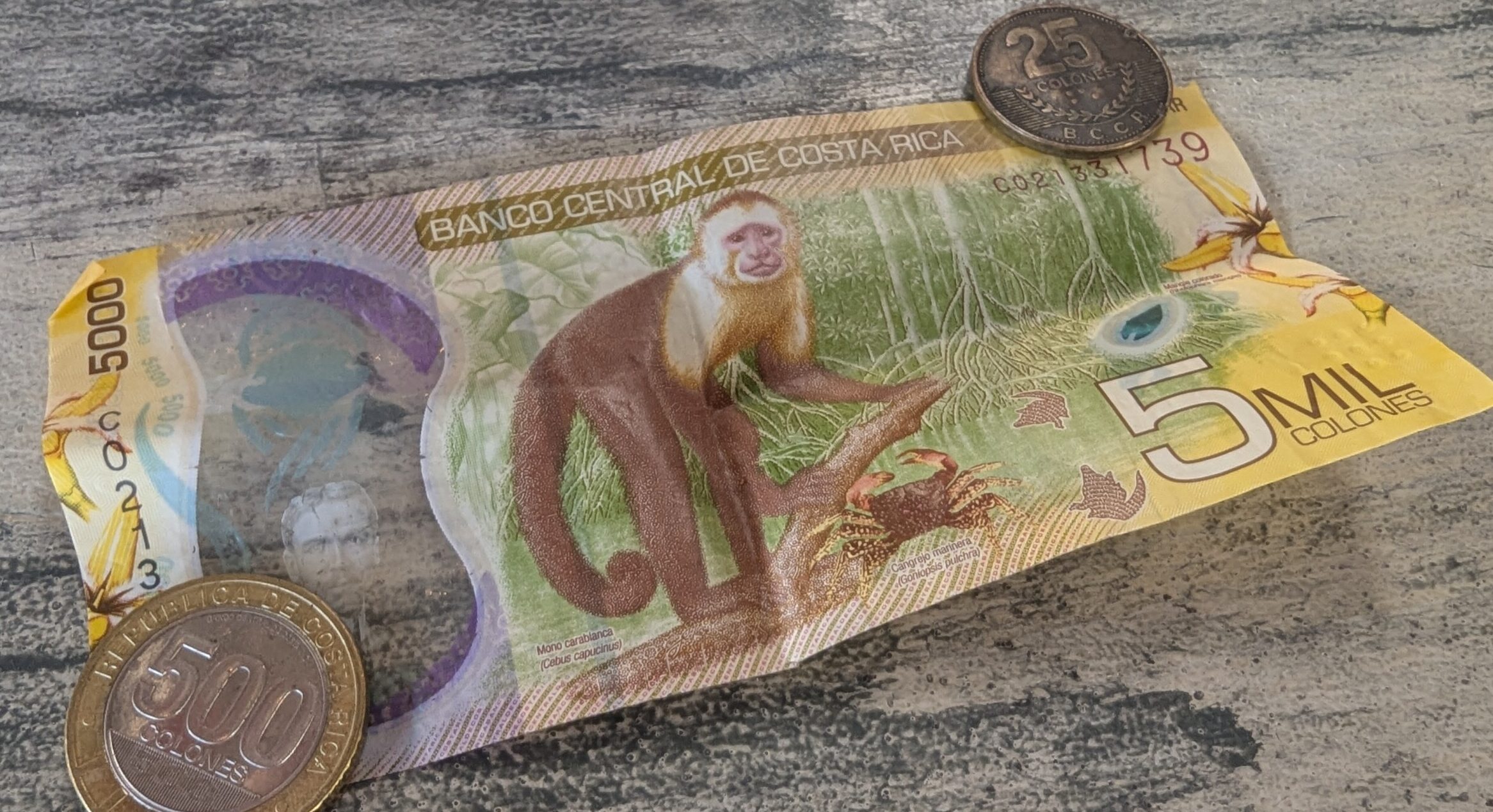 Costa Ricaans geld -  CRC - Coron