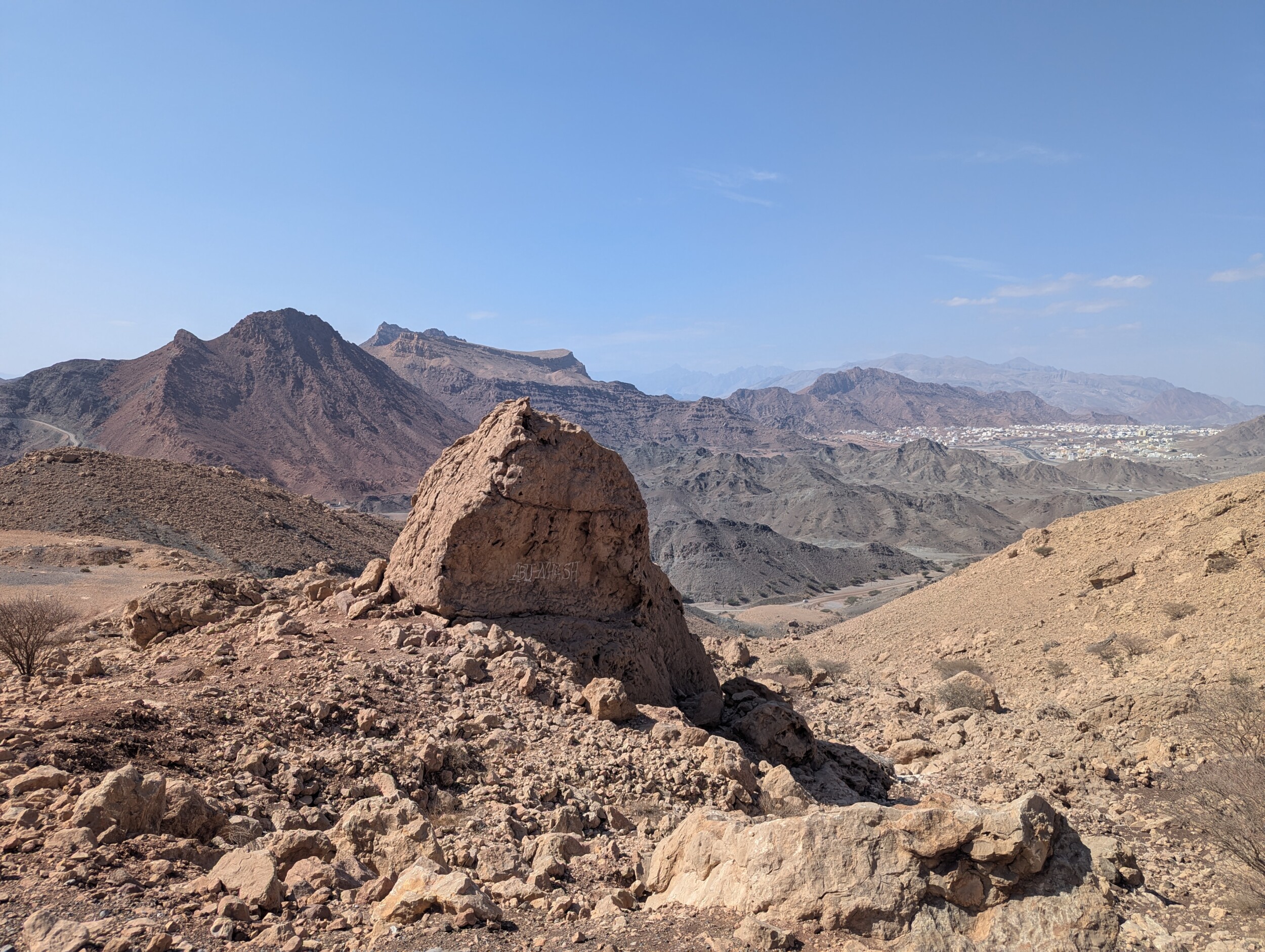 Sa'al Steps nabij Muscat - Oman