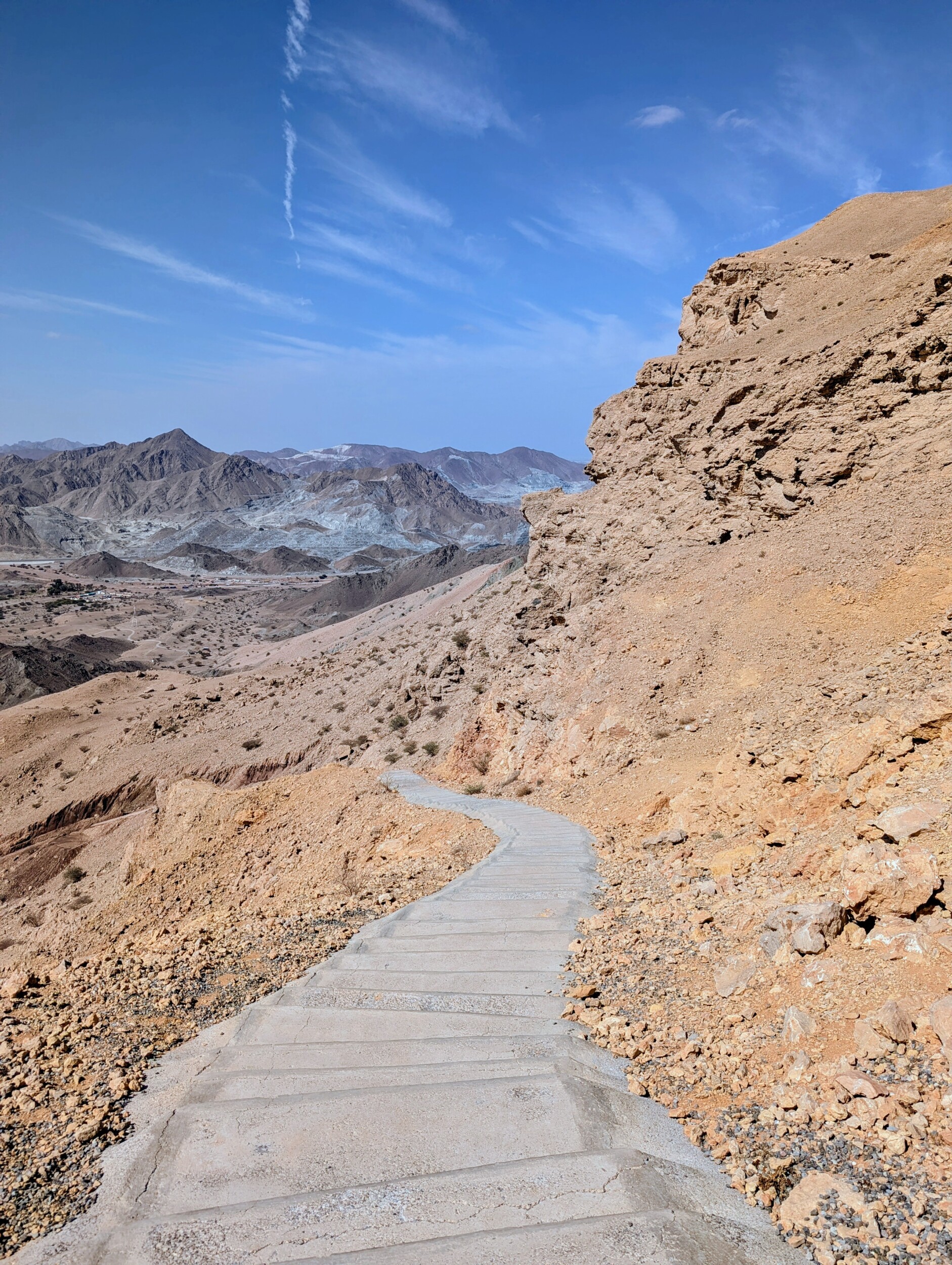 Sa'al Steps Trail Fantastisch uitzicht over de omgeving
