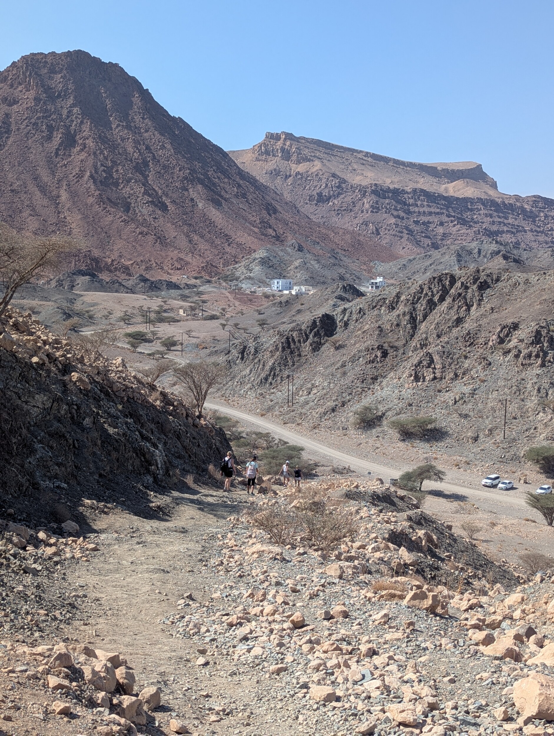 Start van de Sa'al Steps Trail