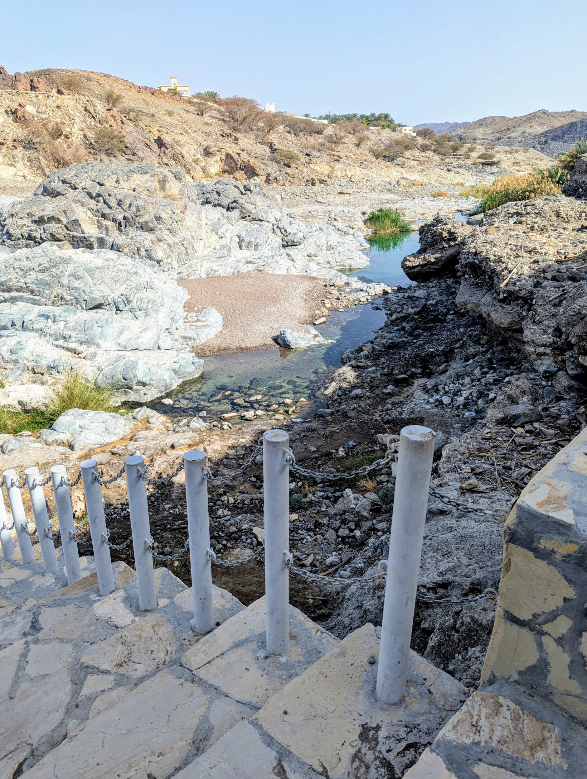 Afdalend Wadi Hoqain in Oman