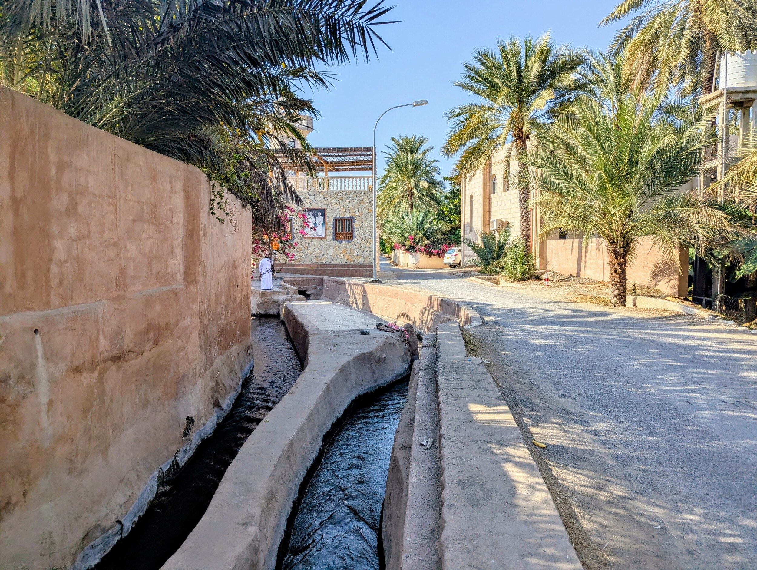 Moskee en Falaj in Rustaq, Oman