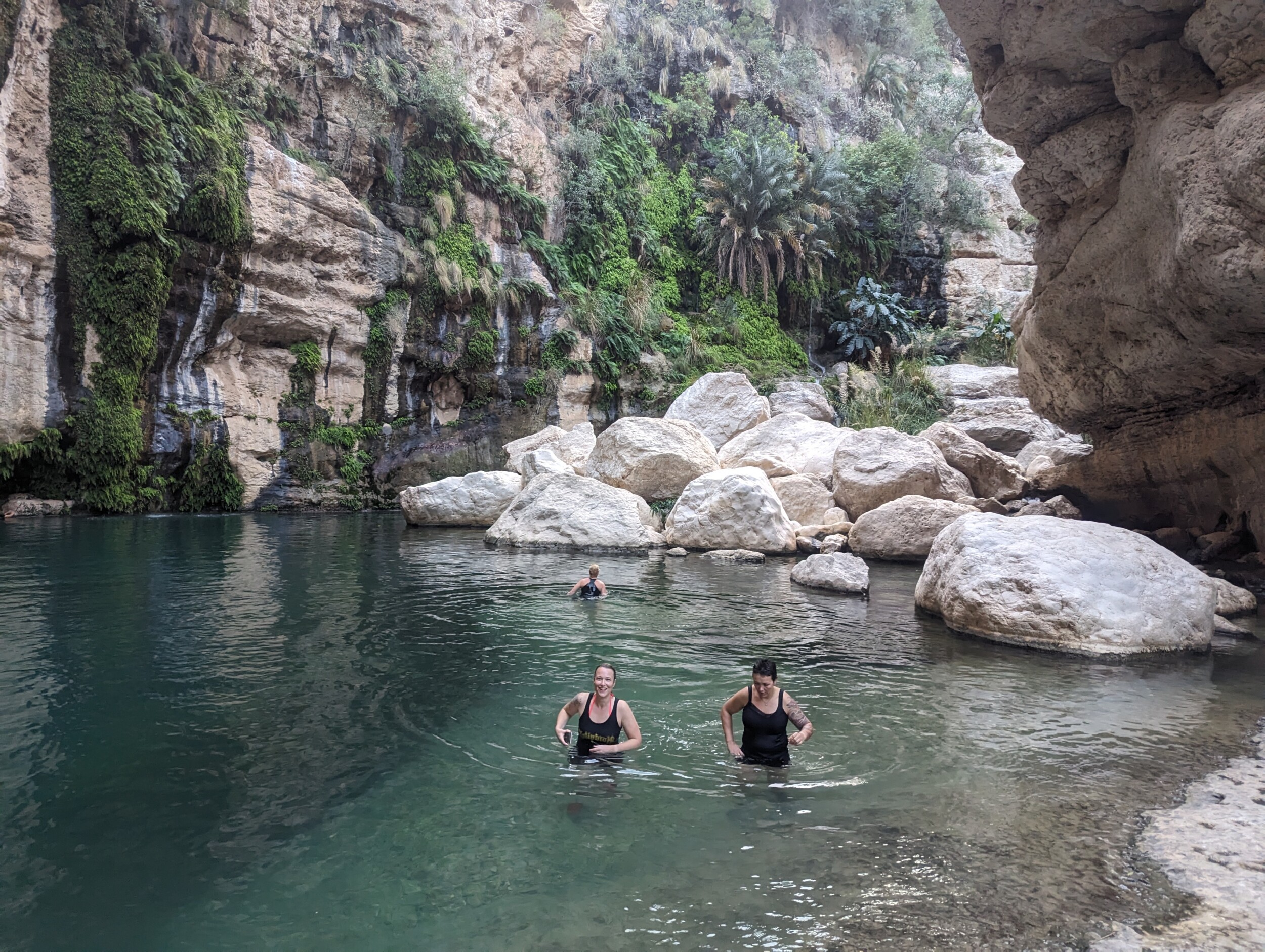 In de Wadi Tiwi / Wadi Mibad 2023 - Oman