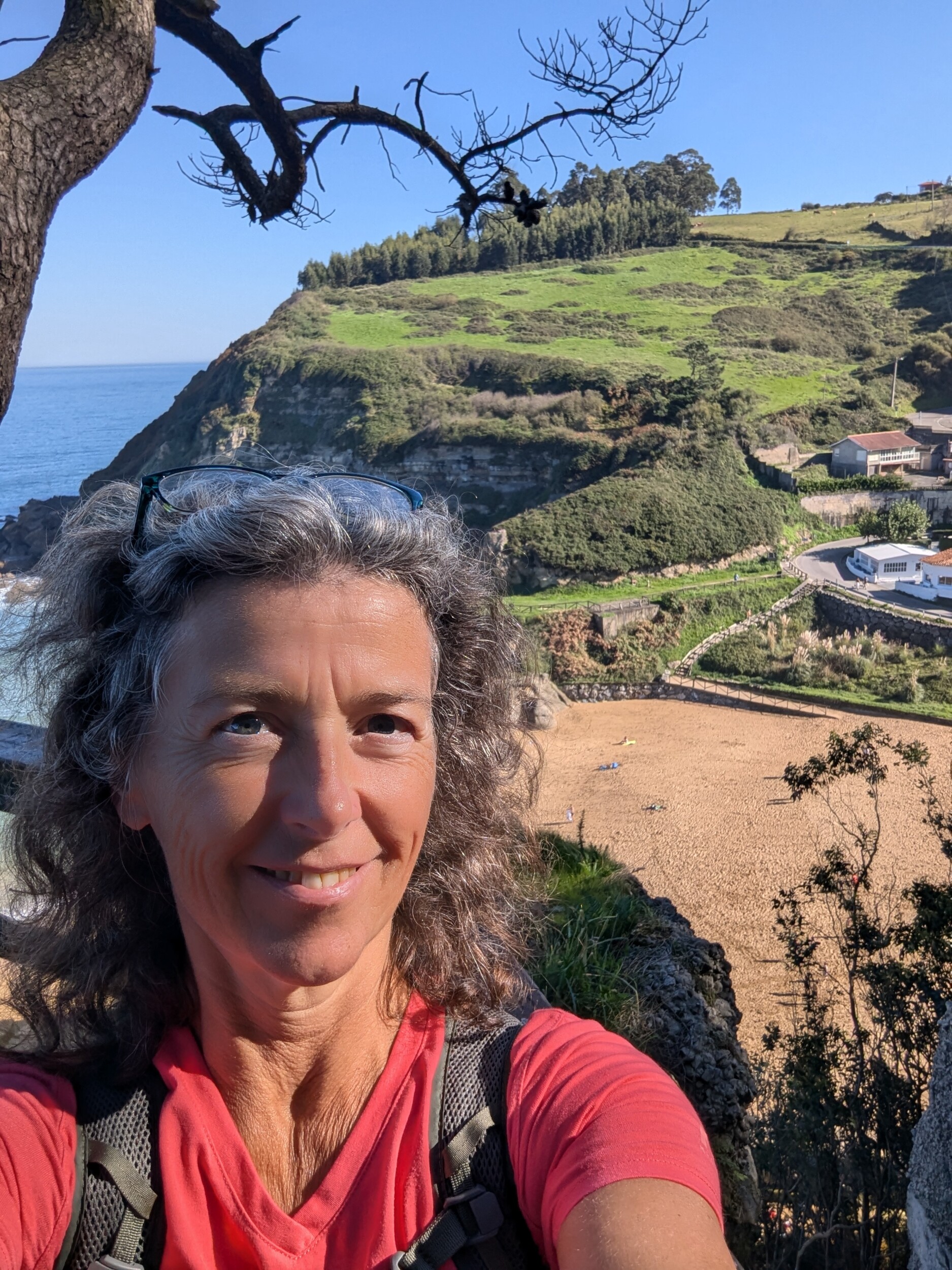 Wandelen langs de kust nabij Gijon - Costa Verde