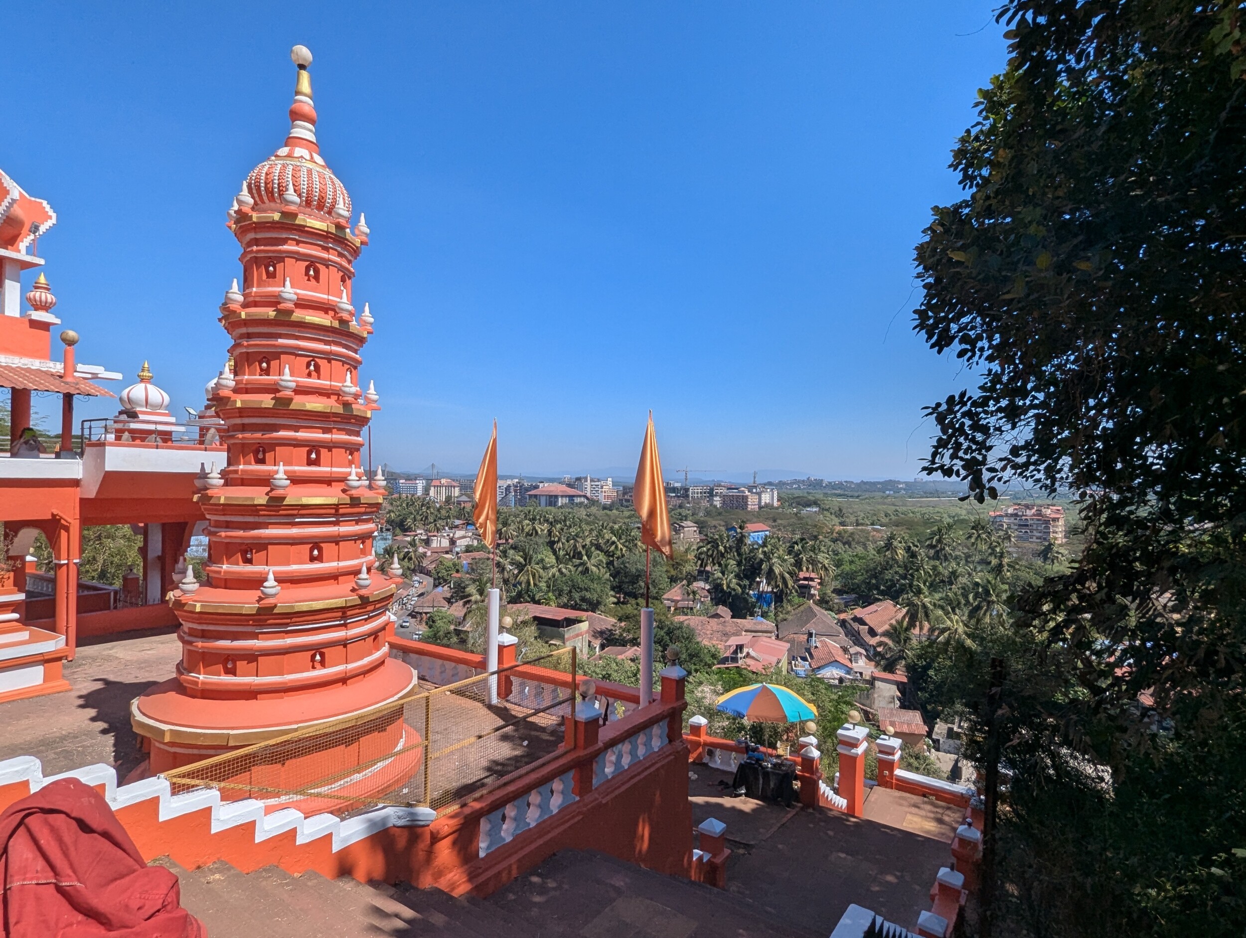 Maruti Tempel on Altinho Hill - Panaji Goa India