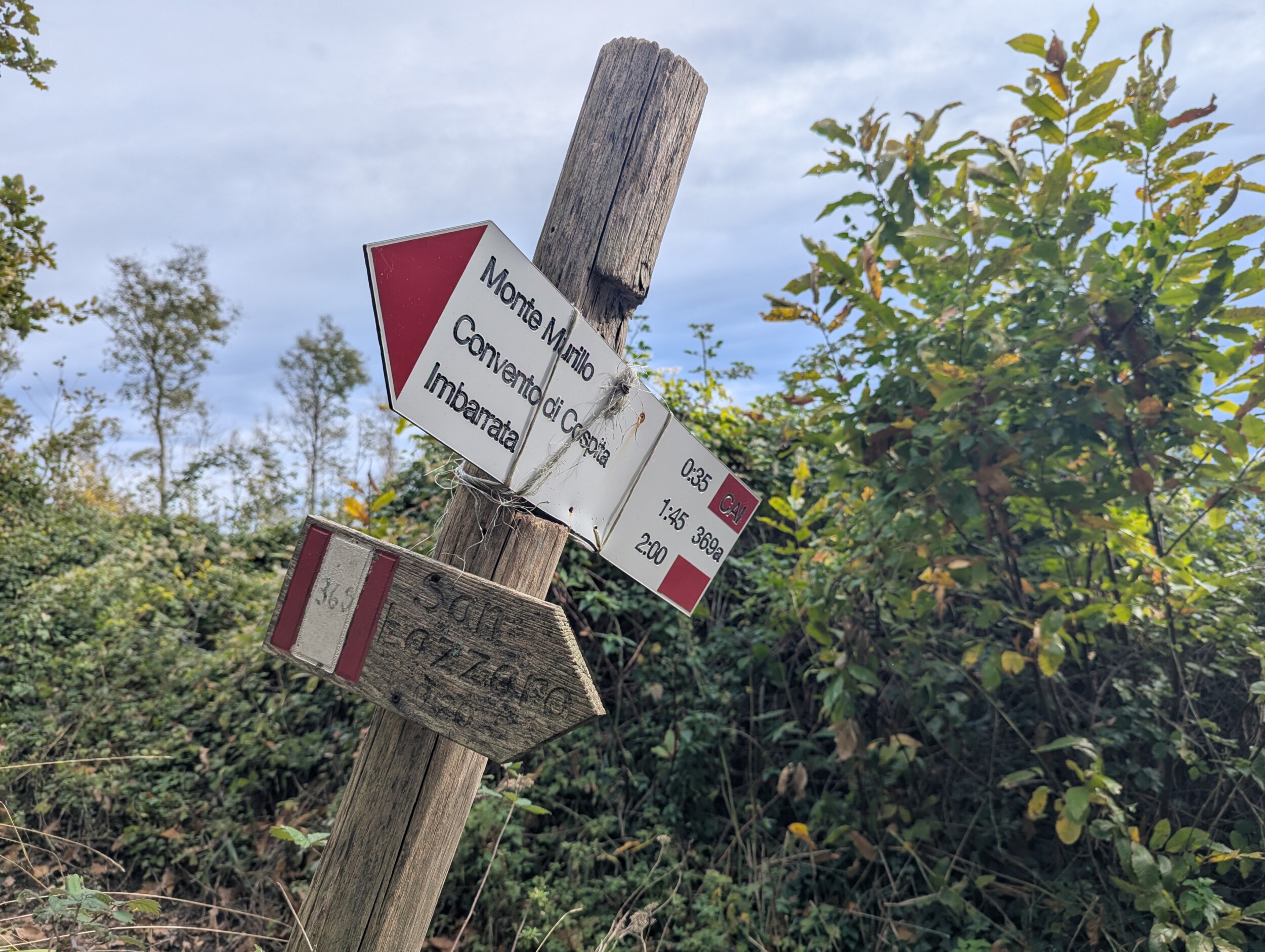 wandelpaden aan de Amalfikust in Italie